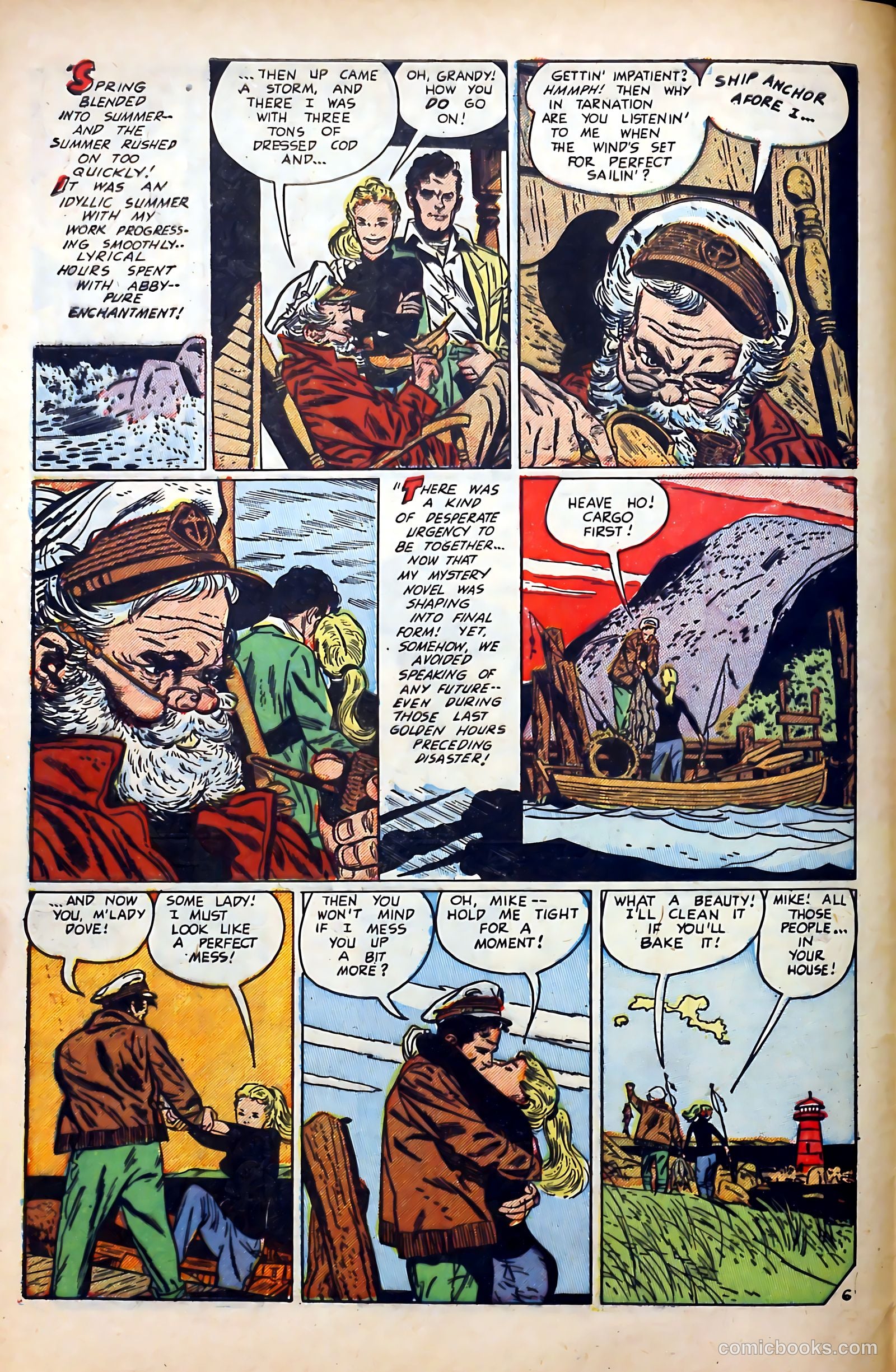 Popular Romance #25 (1950) — page 8 of 36