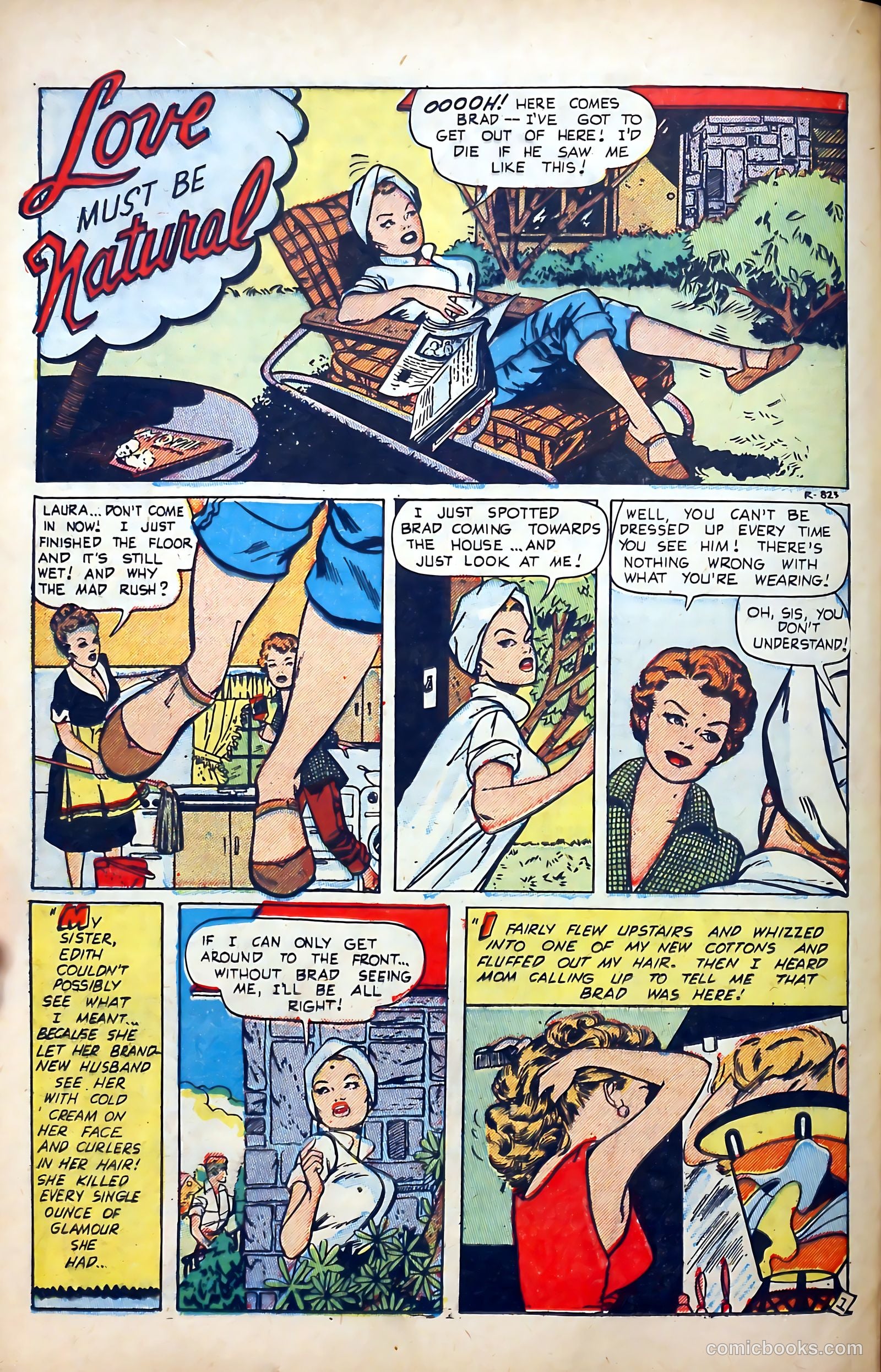 Popular Romance #25 (1950) — page 16 of 36