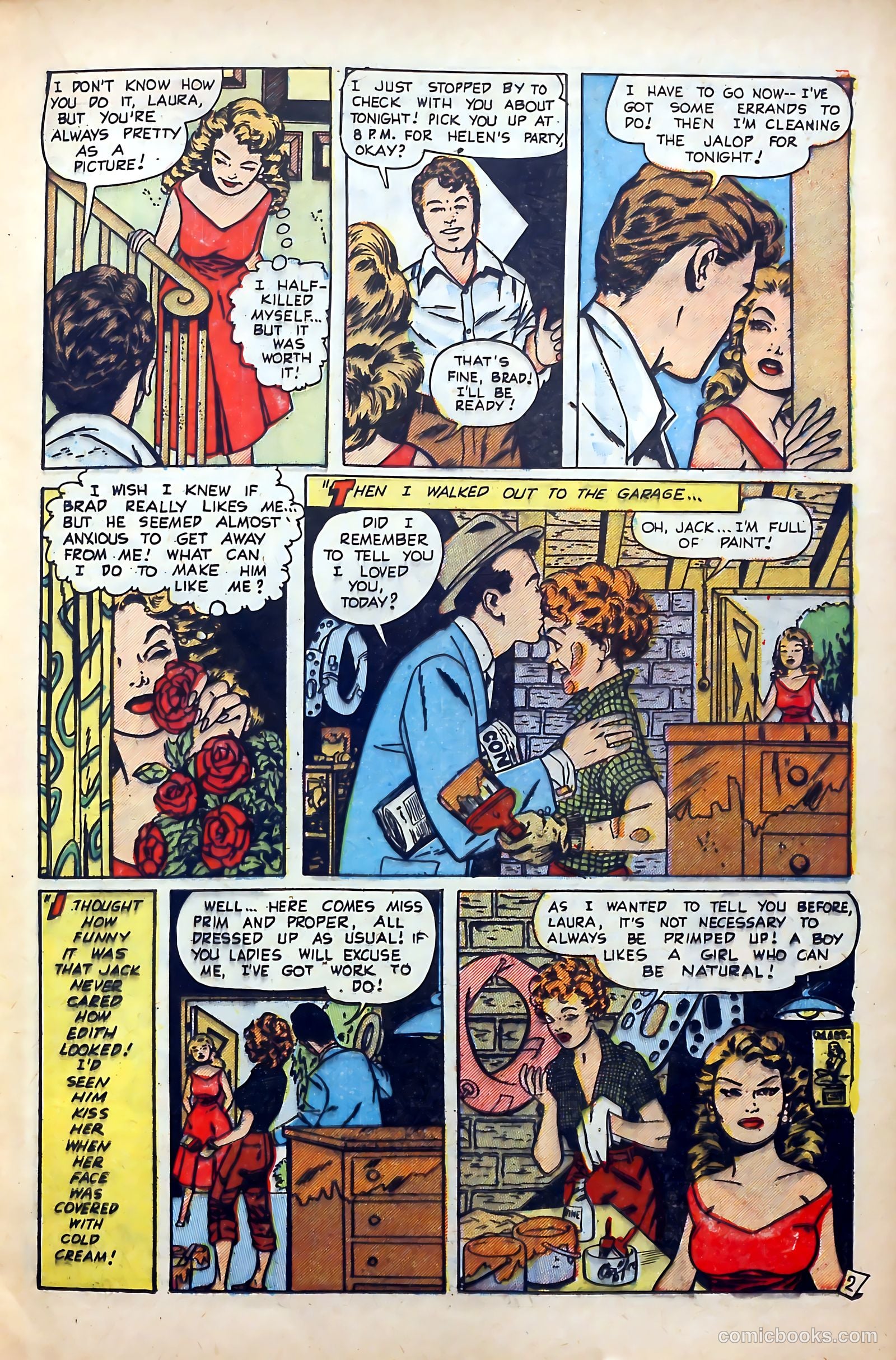 Popular Romance #25 (1950) — page 17 of 36