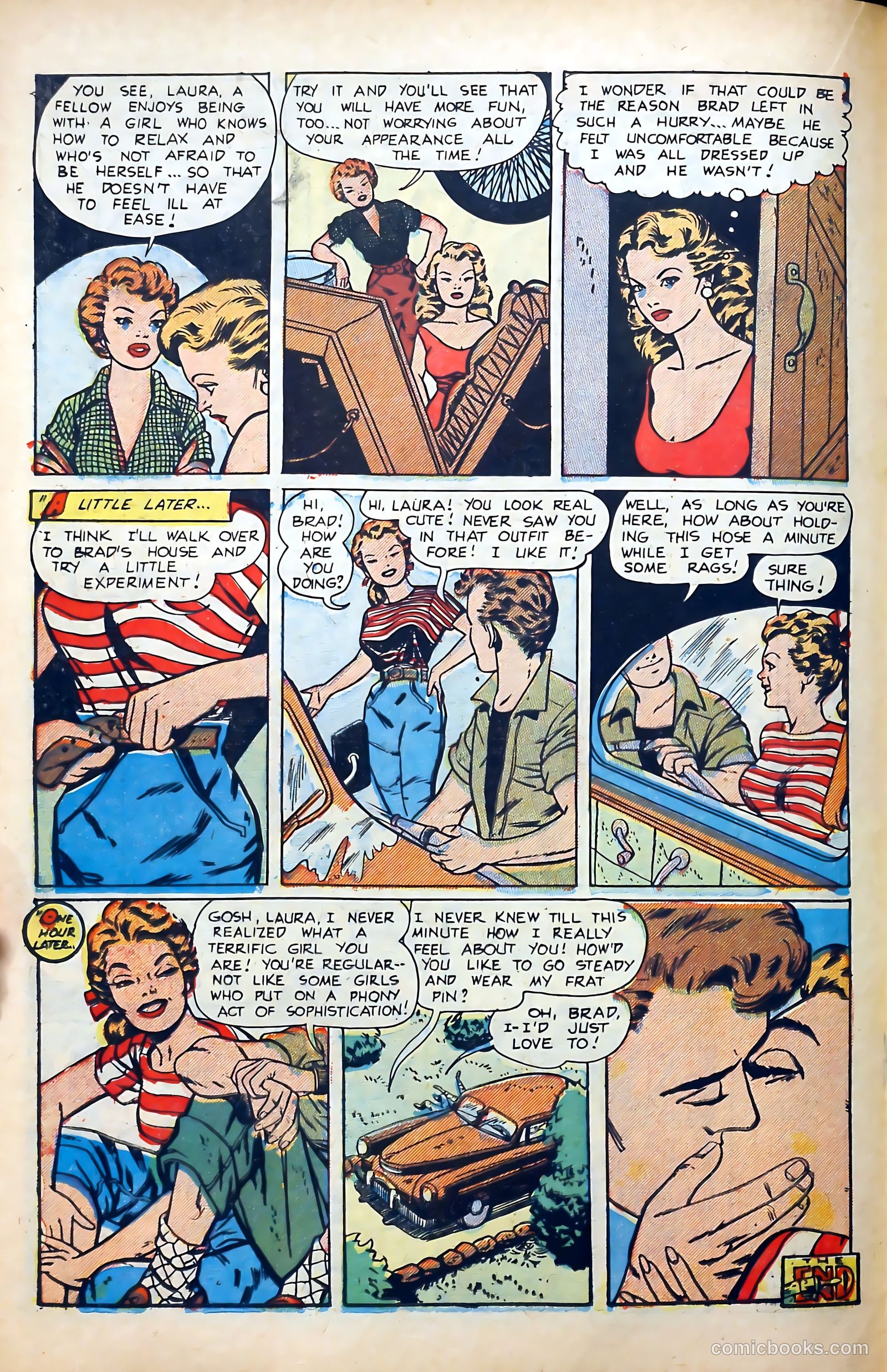 Popular Romance #25 (1950) — page 18 of 36