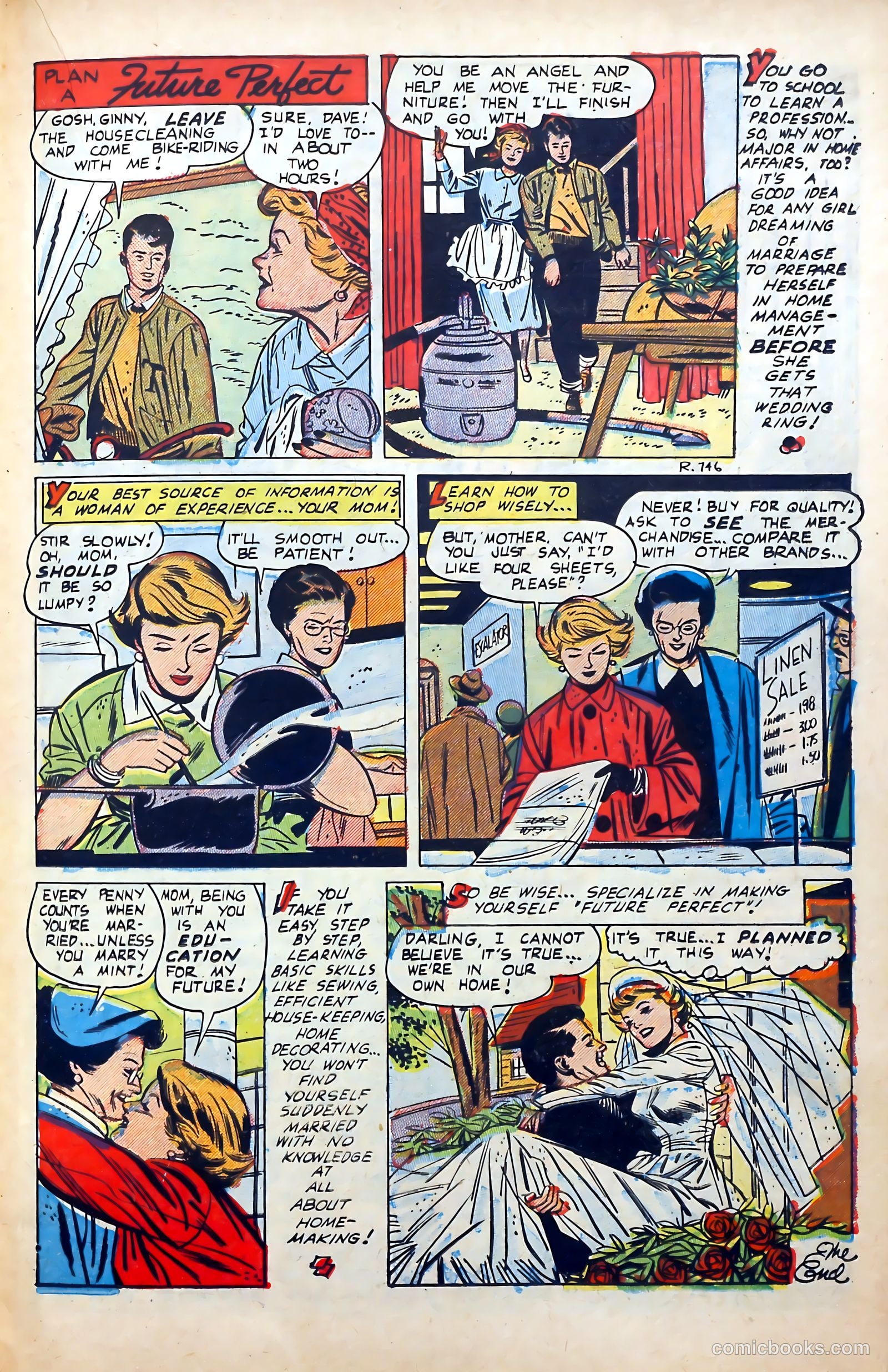 Popular Romance #25 (1950) — page 19 of 36