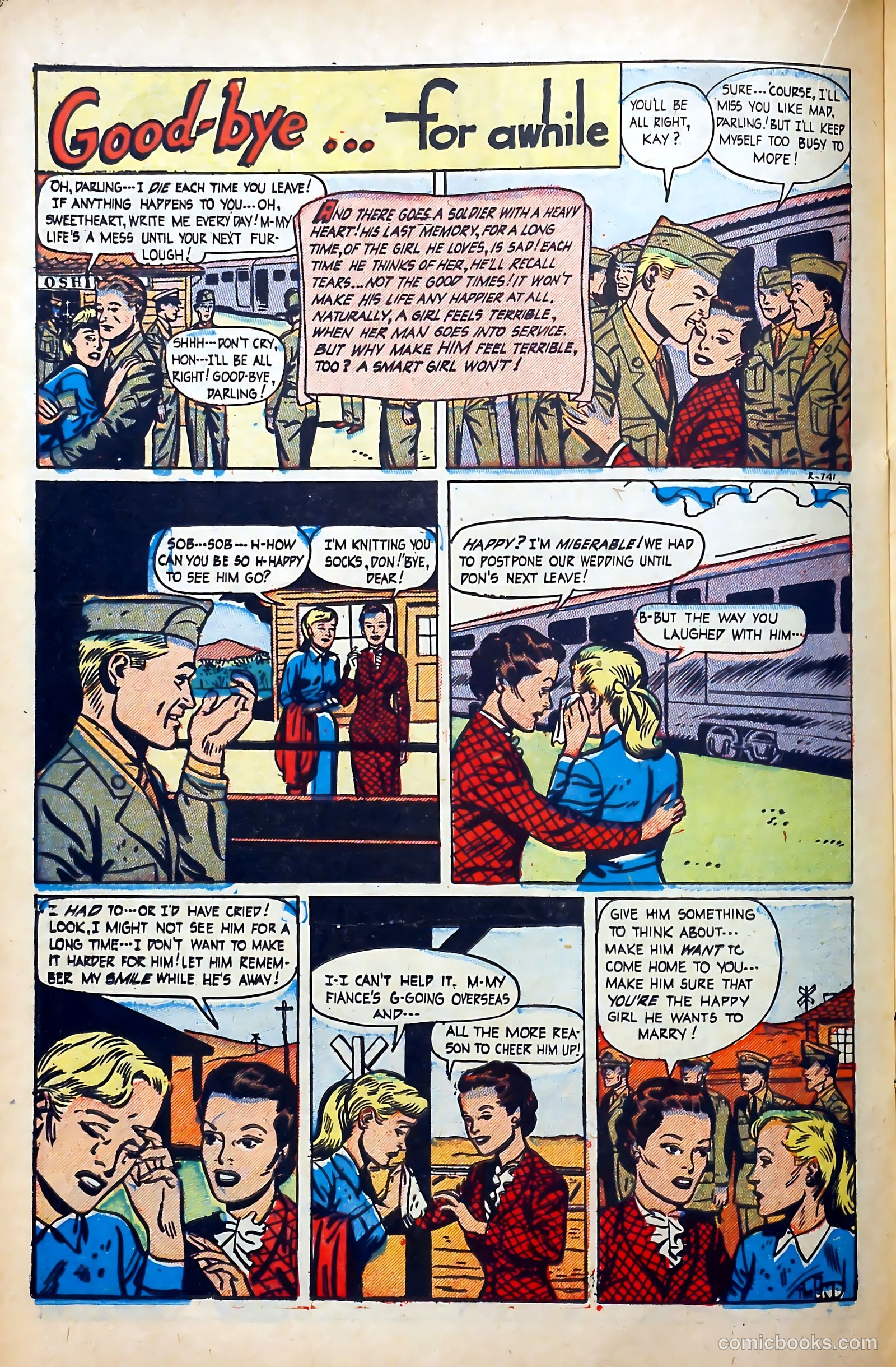 Popular Romance #25 (1950) — page 22 of 36