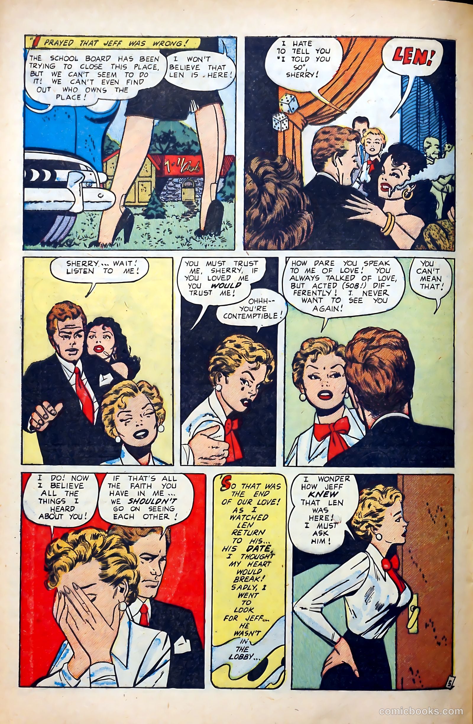 Popular Romance #25 (1950) — page 28 of 36