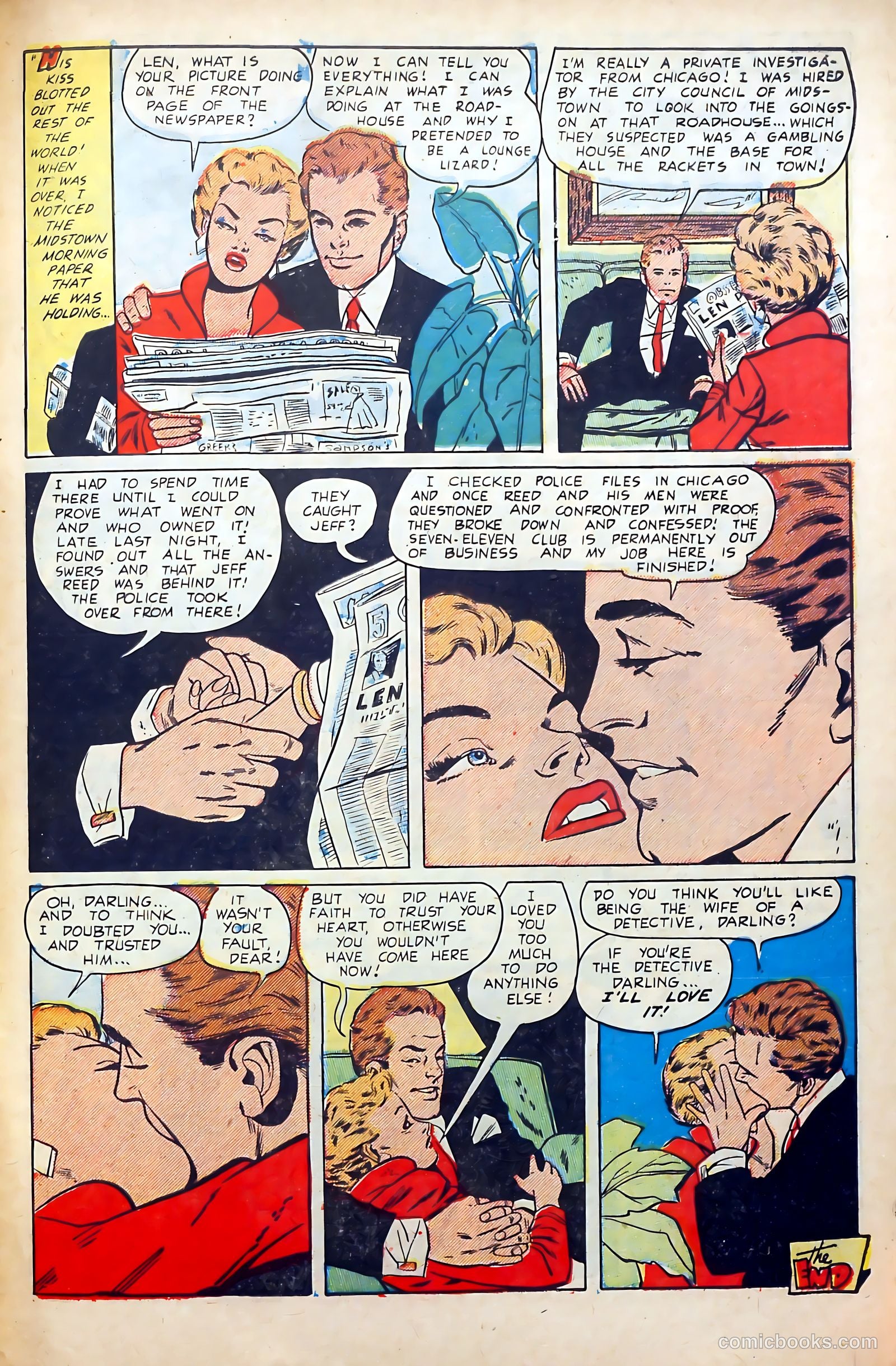 Popular Romance #25 (1950) — page 31 of 36