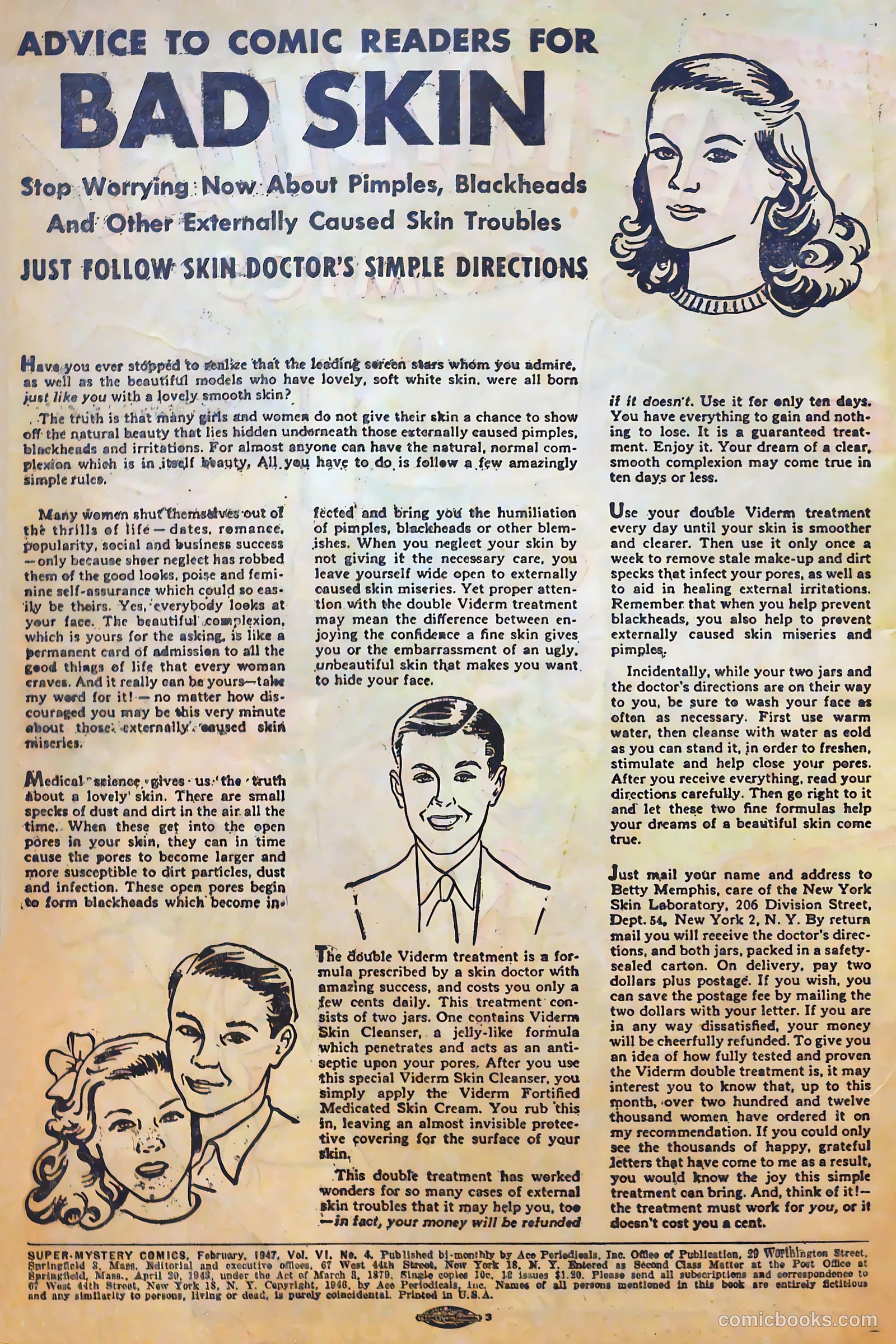Super-Mystery Comics v6 #4 — page 2 of 52