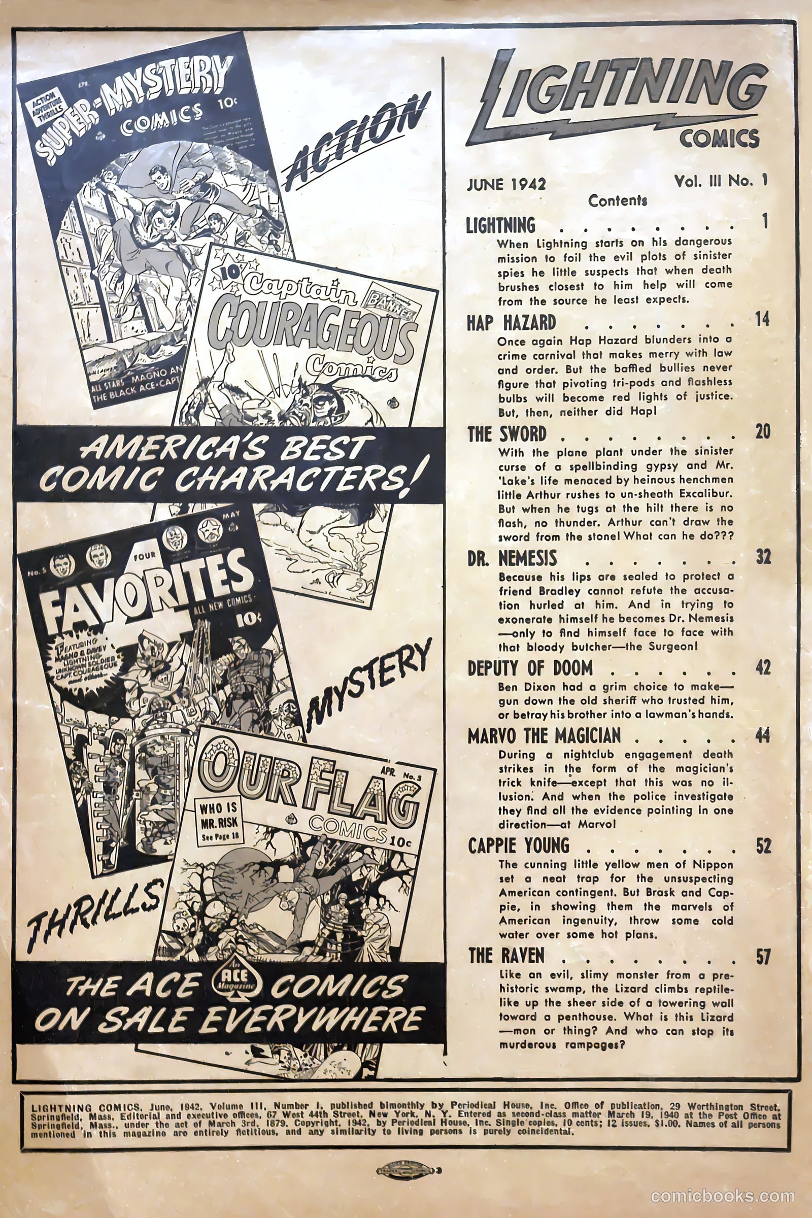 Lightning Comics v3 #1 — page 2 of 67