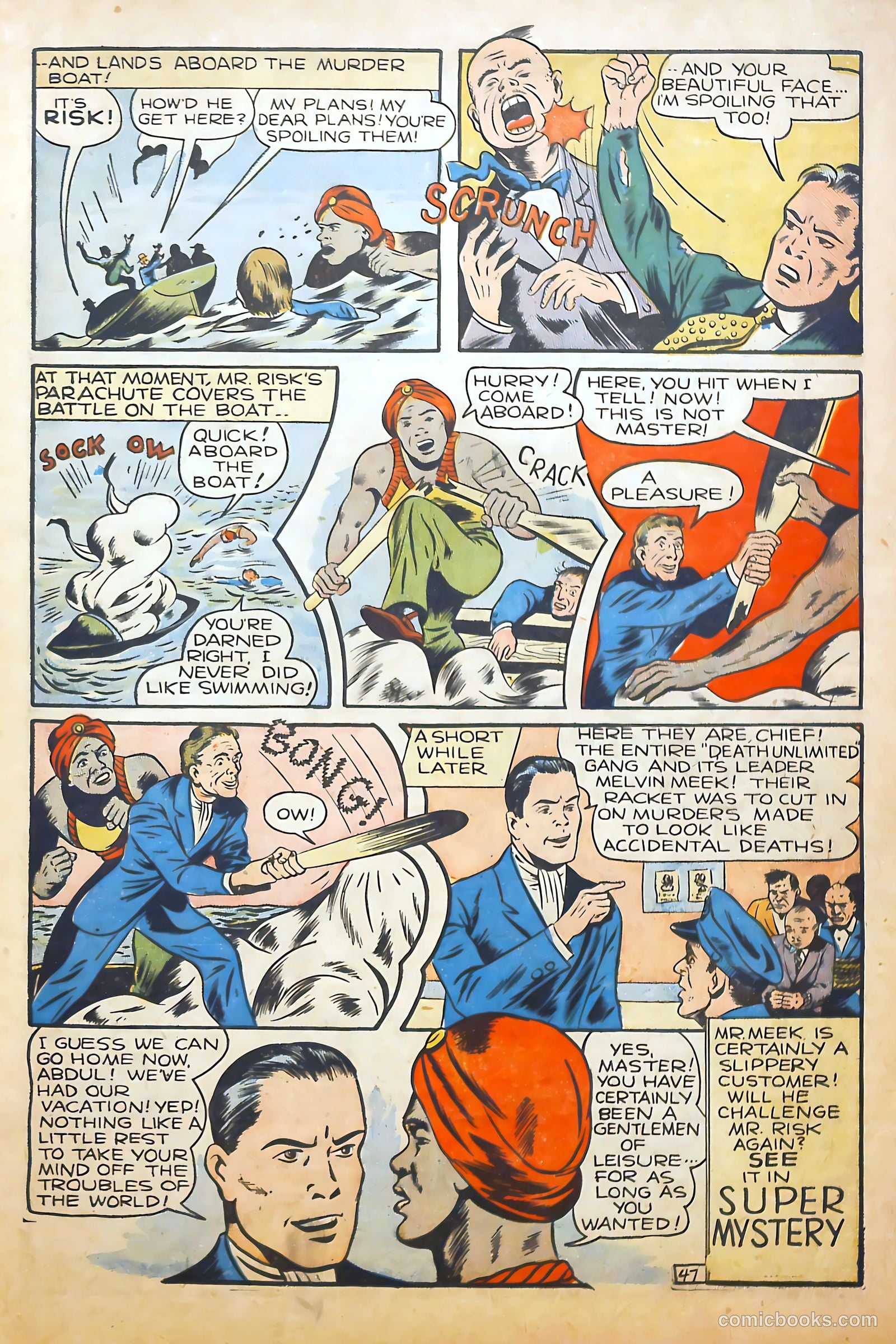 Super-Mystery Comics v3 #6 — page 48 of 59