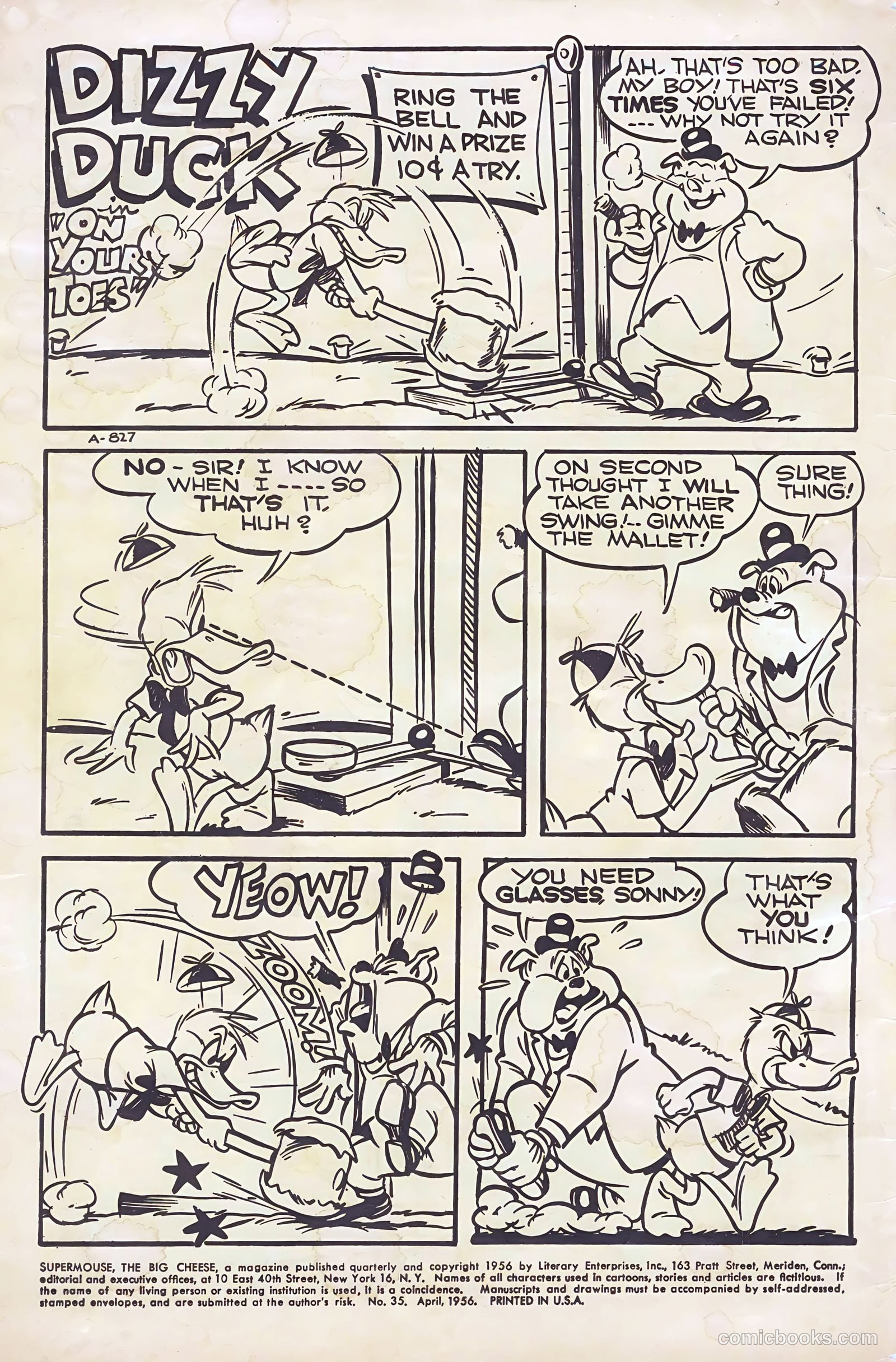 Supermouse #35 (1955) — page 3 of 37