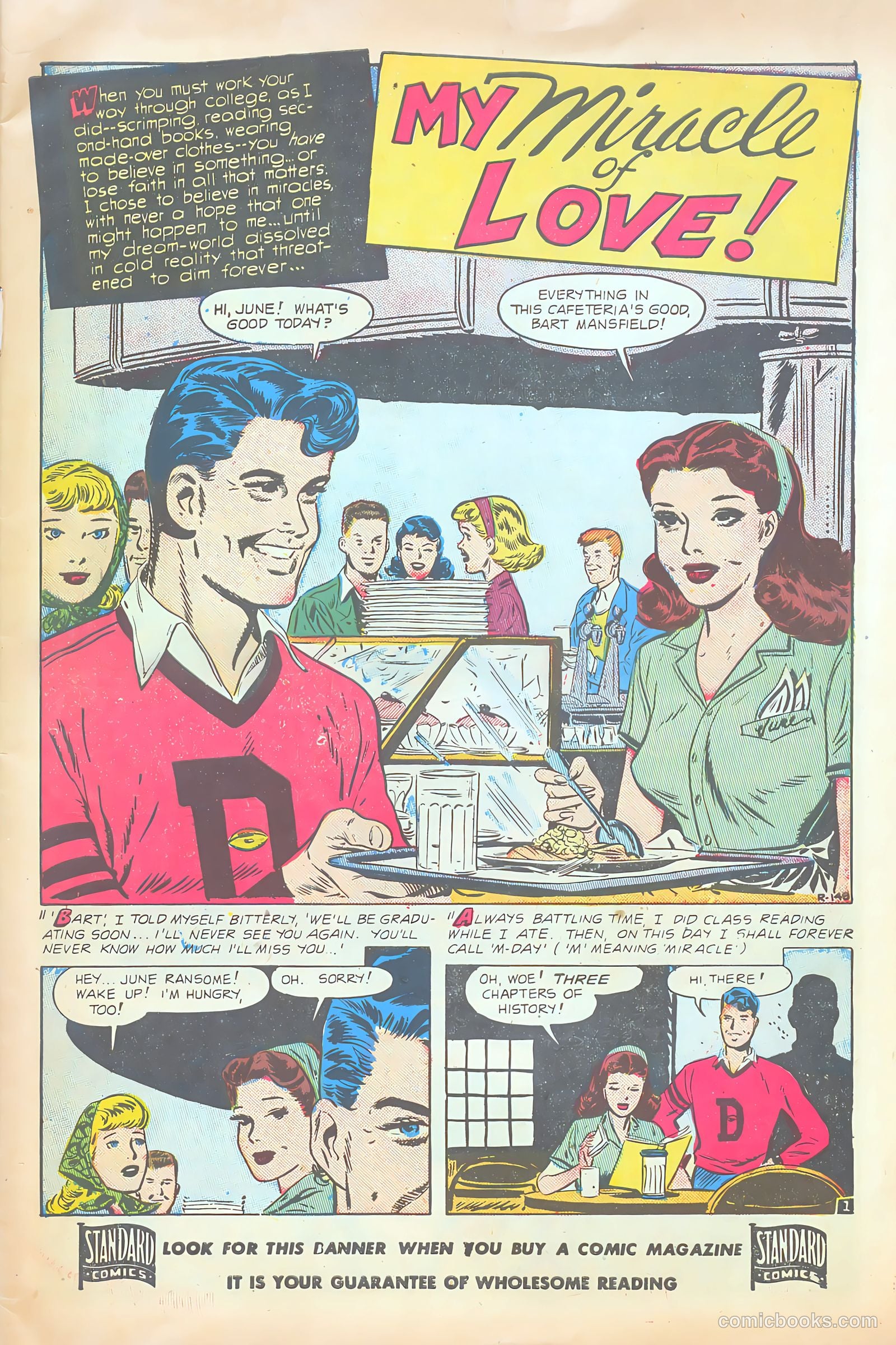 Popular Romance #8 (1950) — page 3 of 36