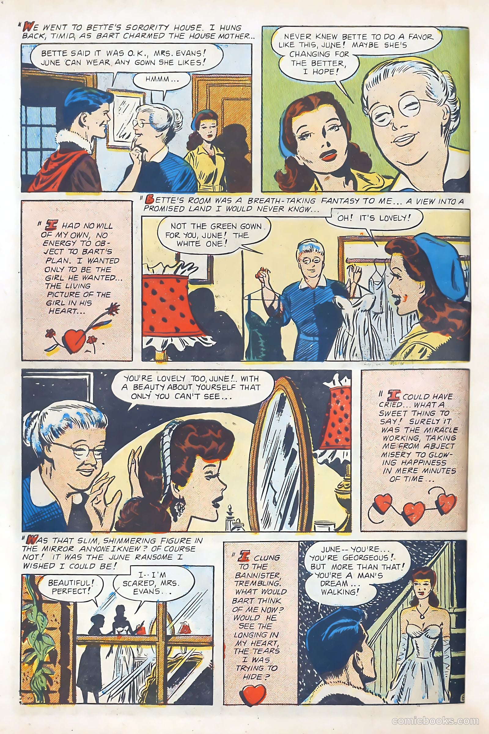 Popular Romance #8 (1950) — page 10 of 36