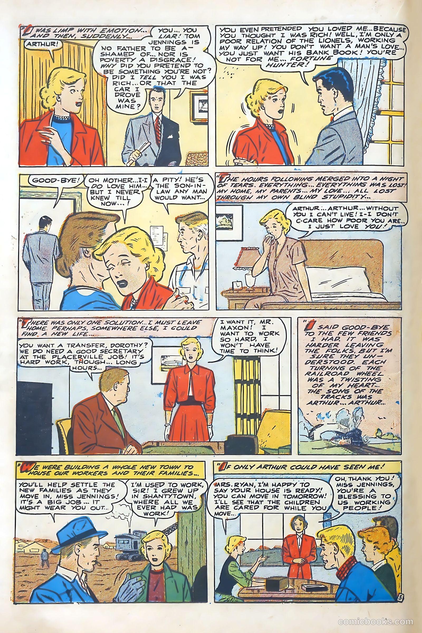 Popular Romance #8 (1950) — page 18 of 36