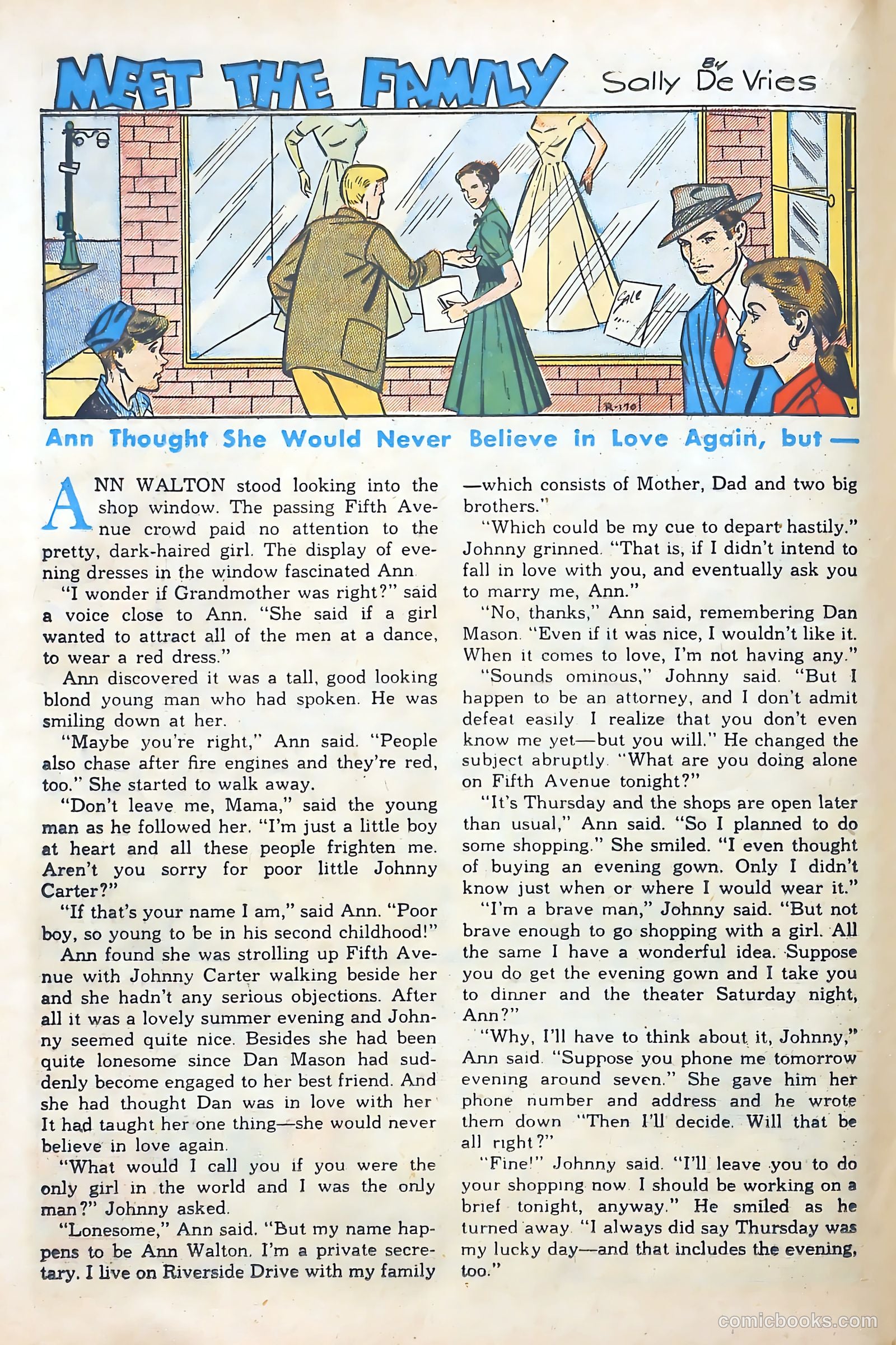 Popular Romance #8 (1950) — page 20 of 36