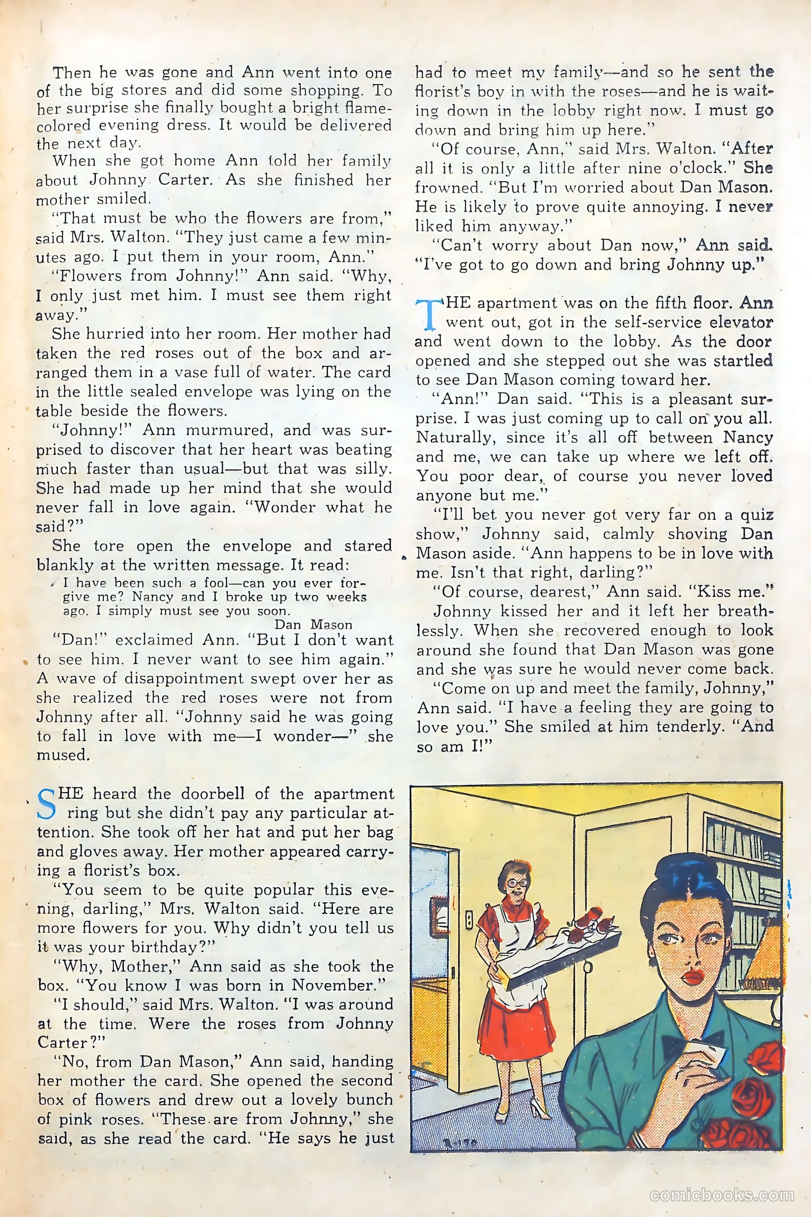 Popular Romance #8 (1950) — page 21 of 36
