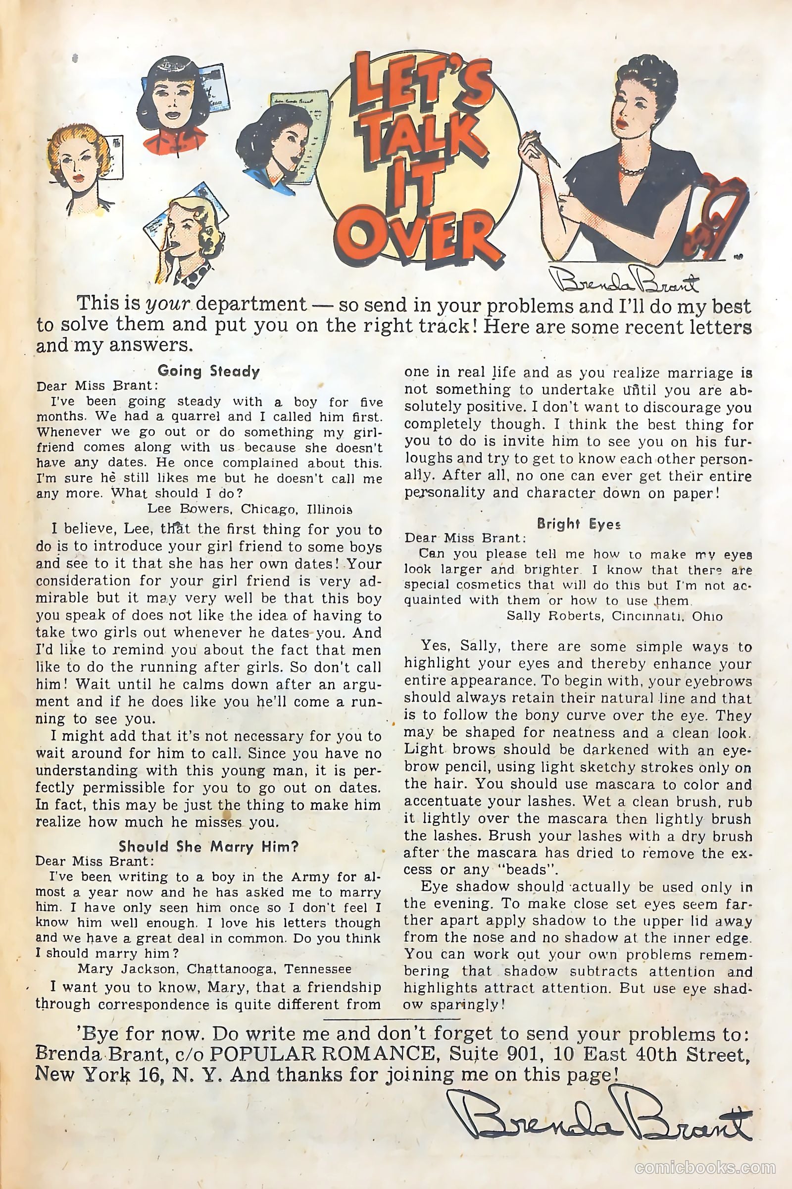 Popular Romance #8 (1950) — page 25 of 36