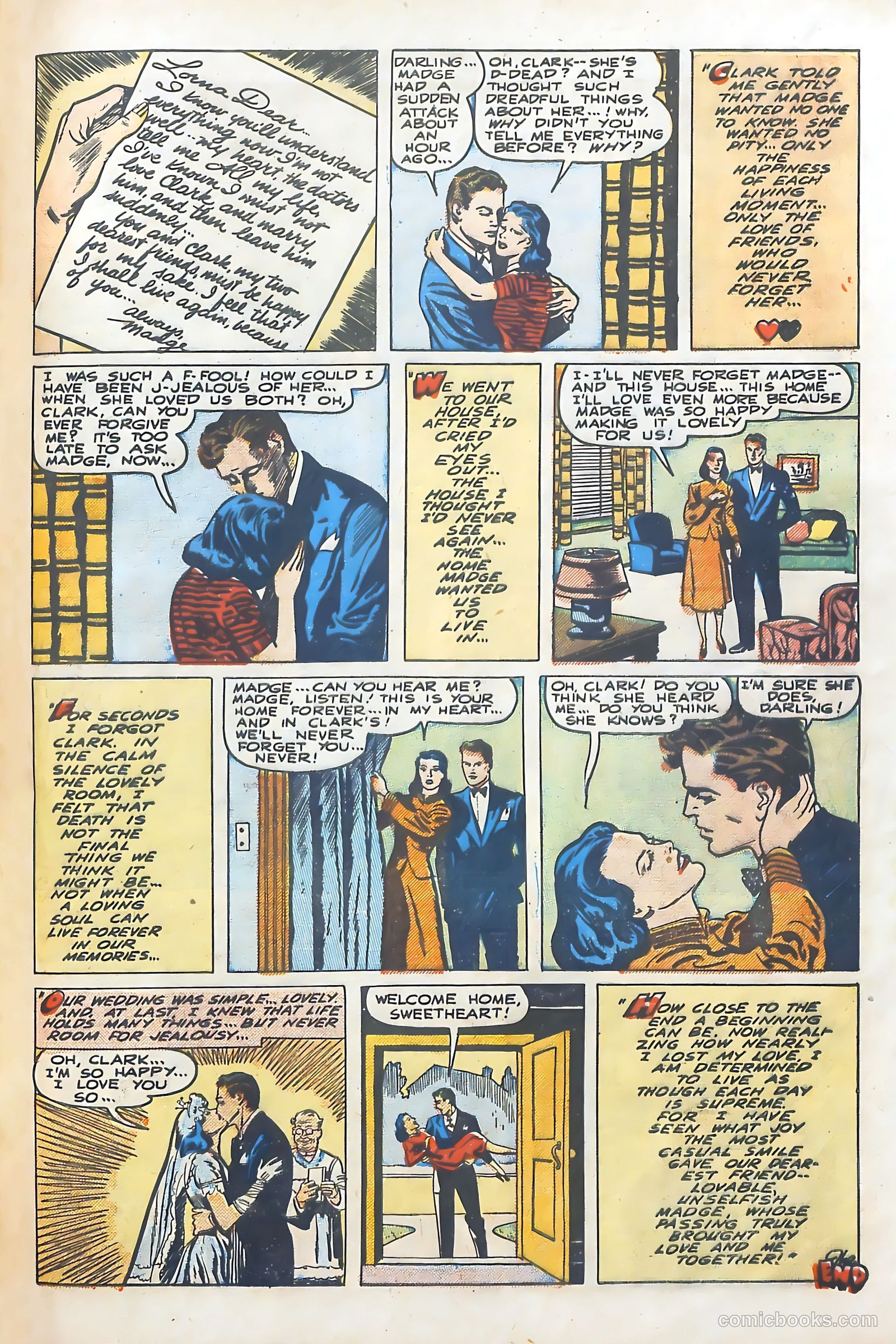 Popular Romance #8 (1950) — page 33 of 36