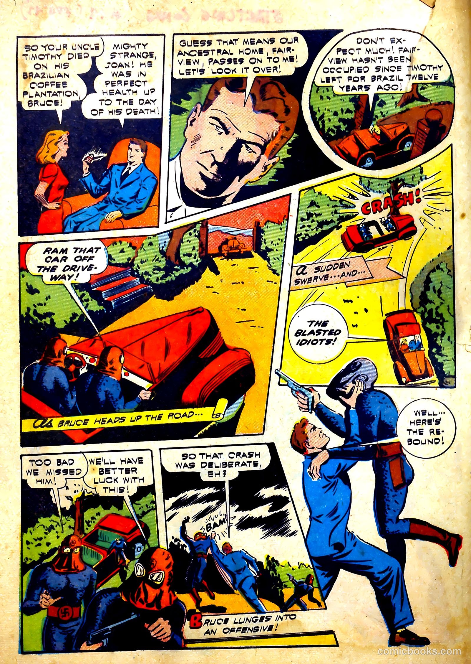 Startling Comics #19 (1940) — page 4 of 68