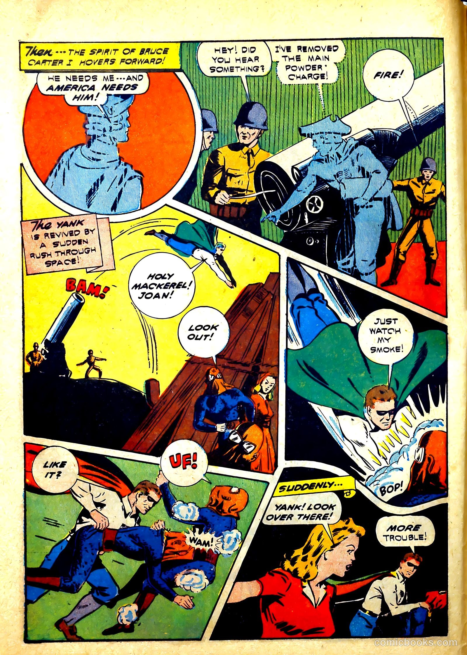 Startling Comics #19 (1940) — page 8 of 68