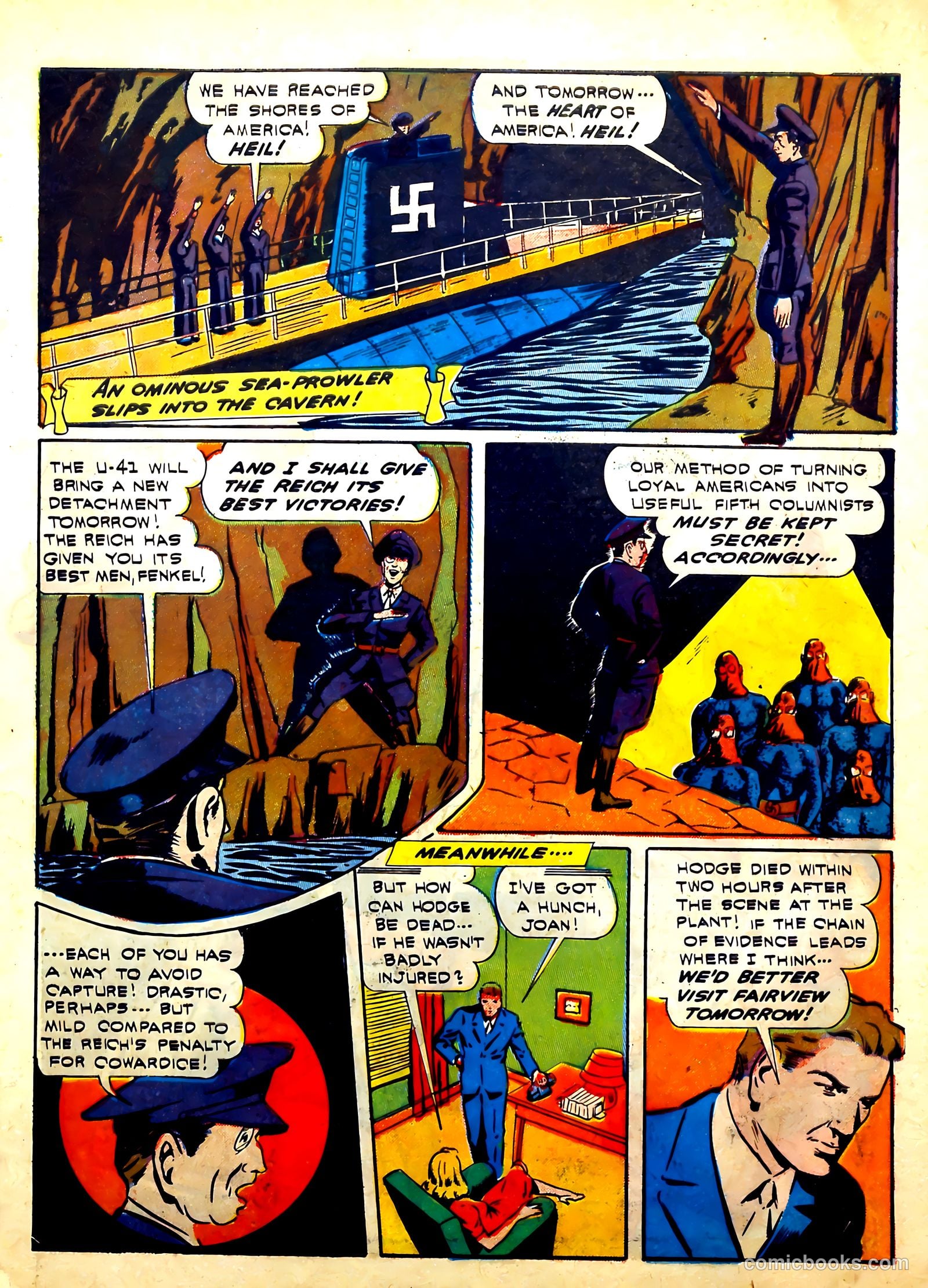 Startling Comics #19 (1940) — page 11 of 68