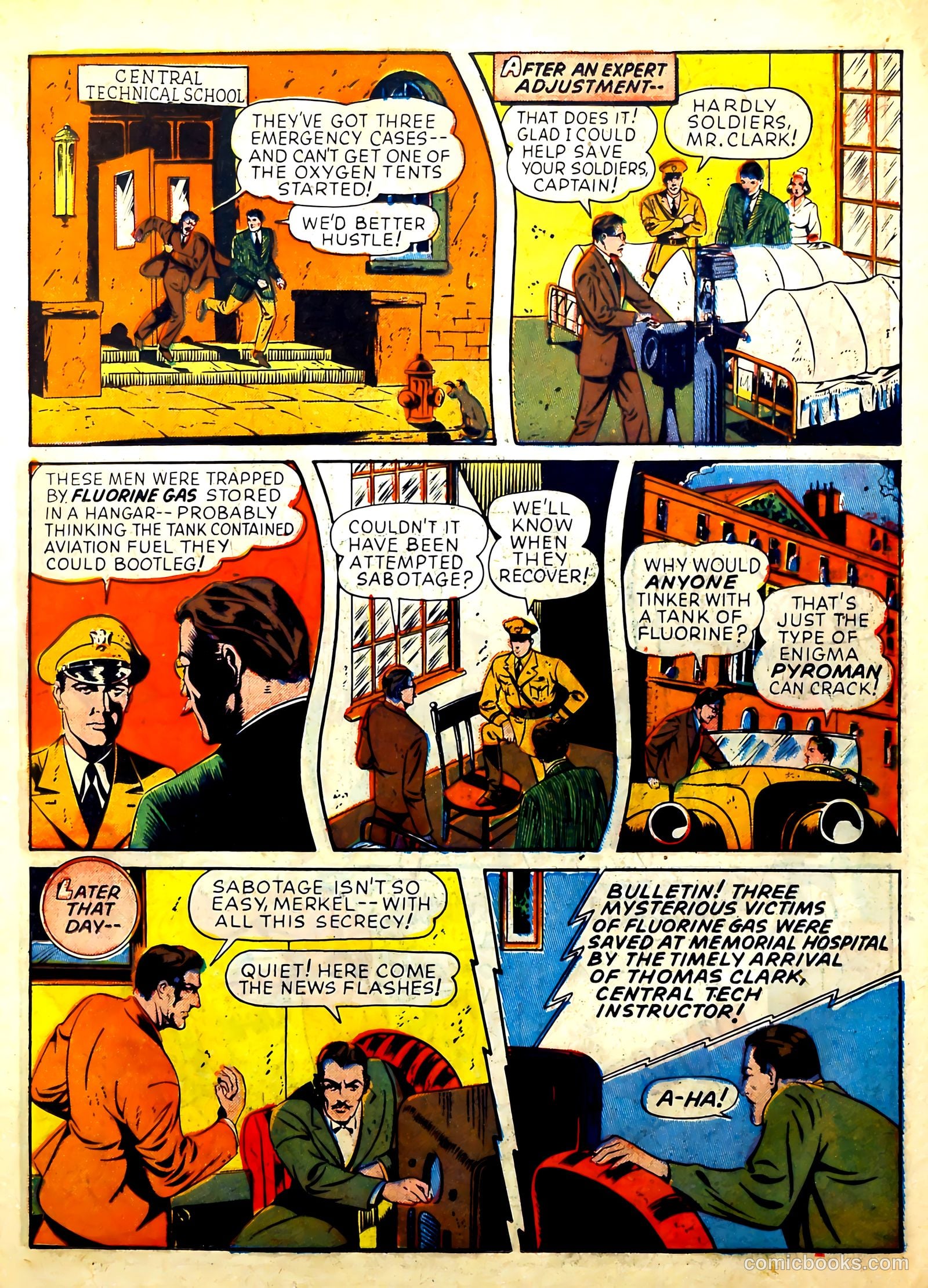 Startling Comics #19 (1940) — page 19 of 68