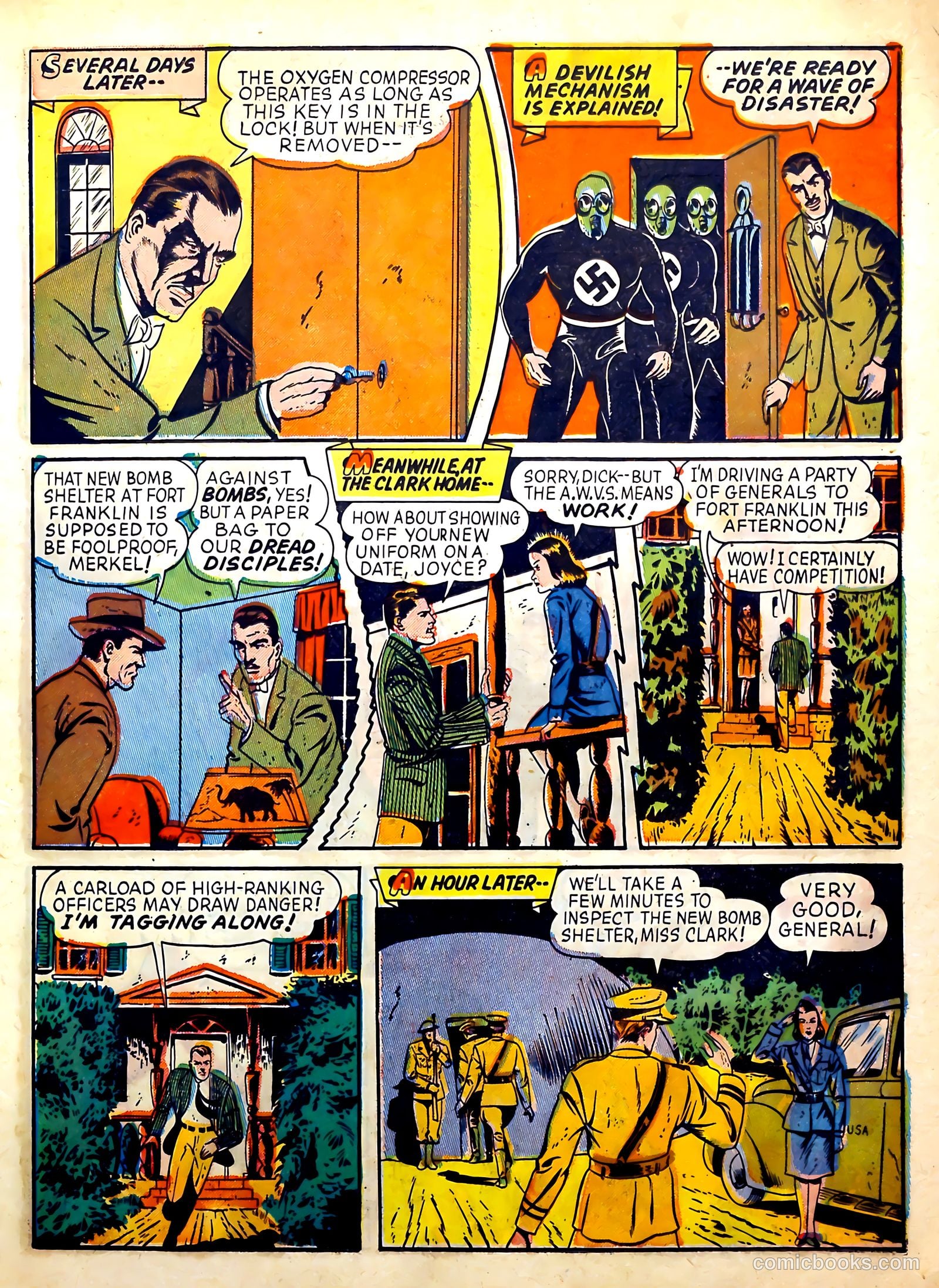 Startling Comics #19 (1940) — page 23 of 68