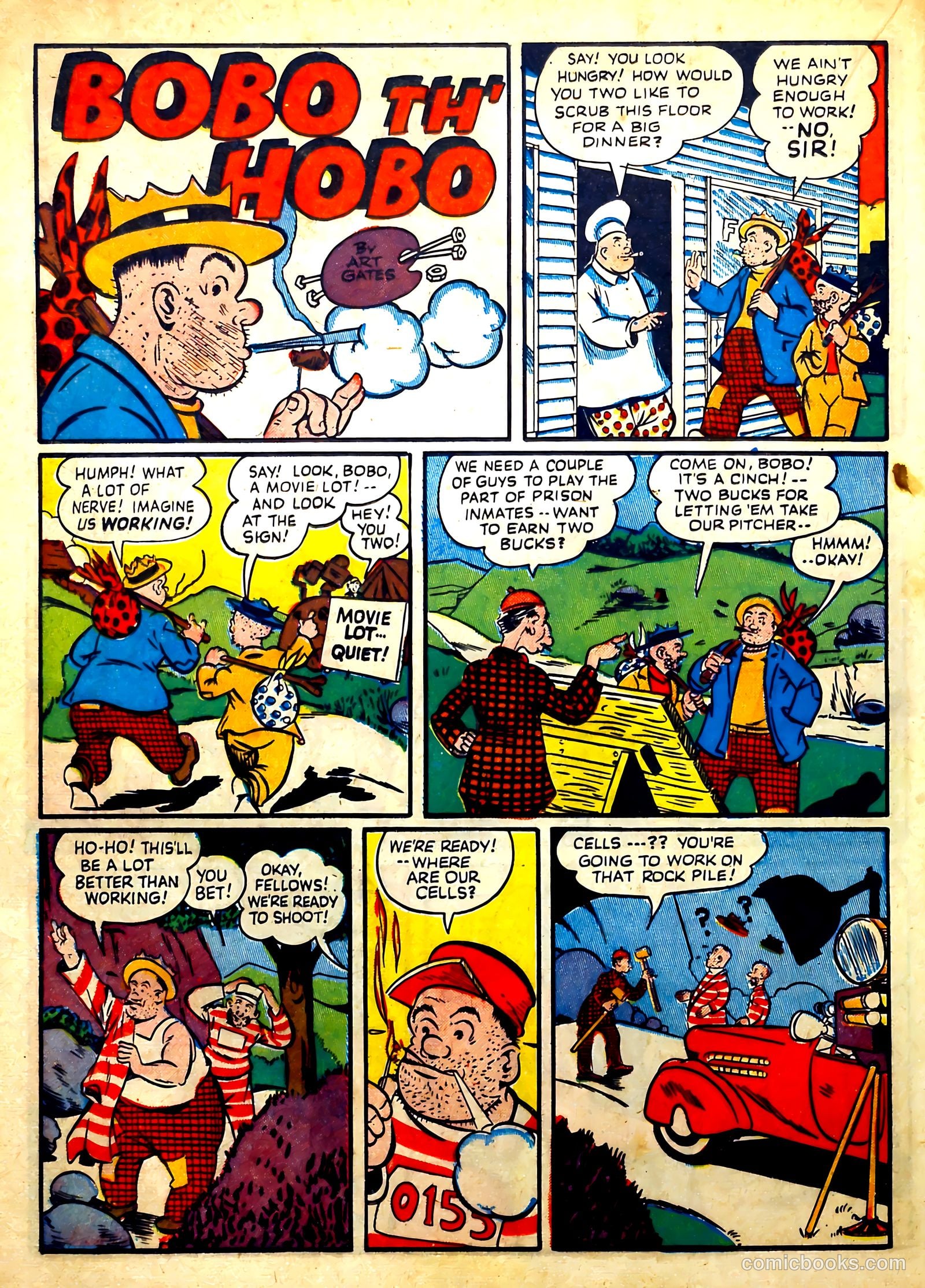 Startling Comics #19 (1940) — page 32 of 68