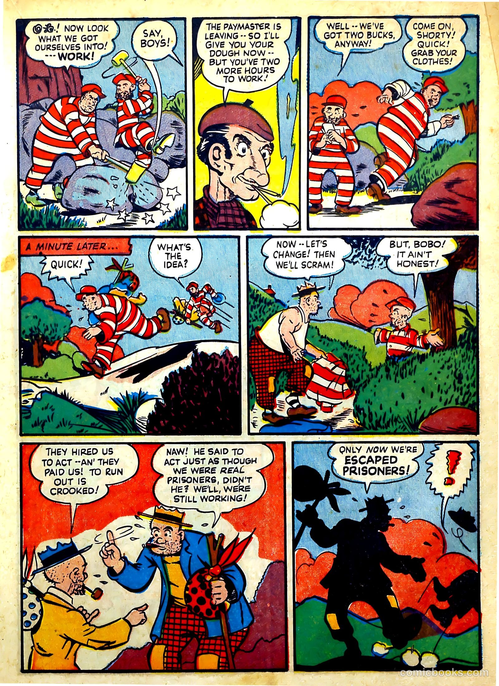Startling Comics #19 (1940) — page 33 of 68