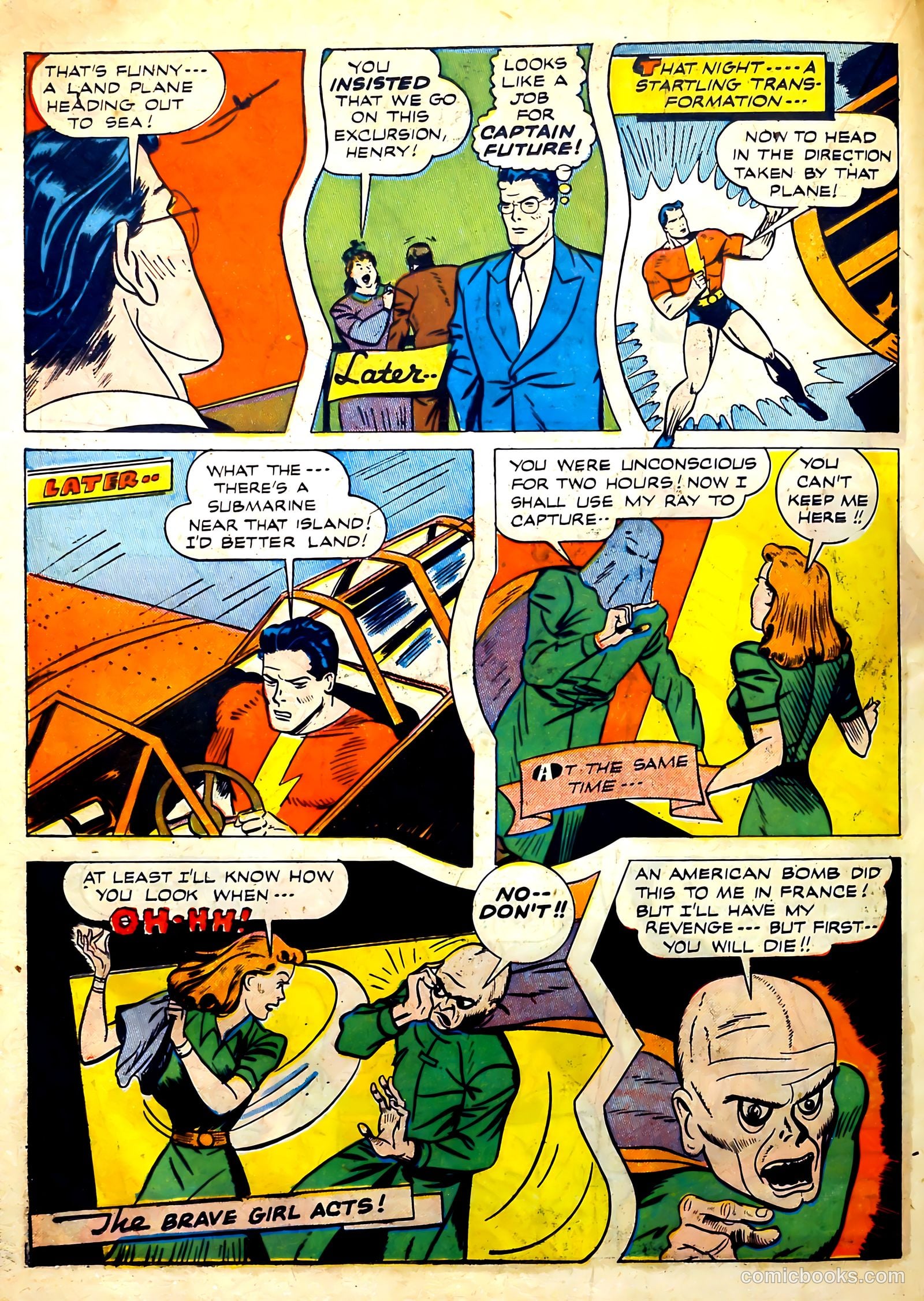 Startling Comics #19 (1940) — page 38 of 68