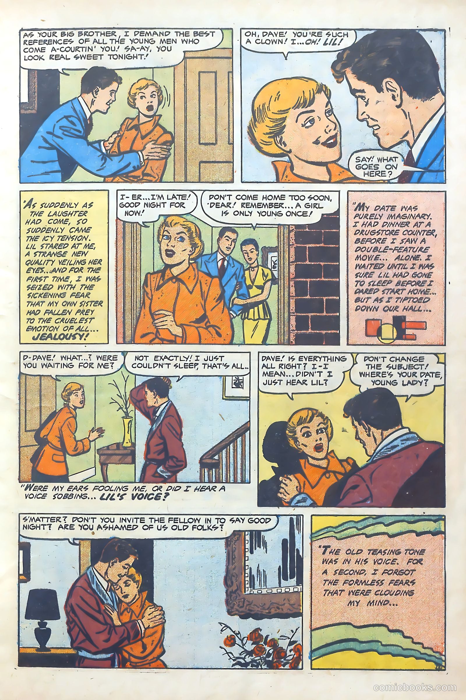 Popular Romance #12 (1950) — page 5 of 36