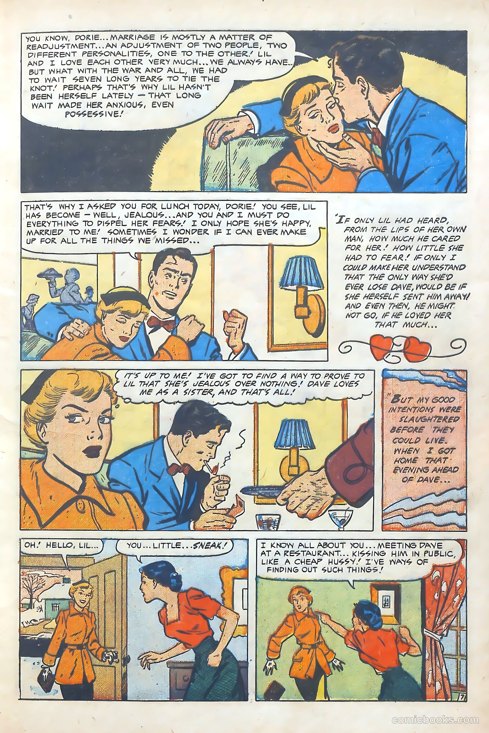 Popular Romance #12 (1950) — page 9 of 36