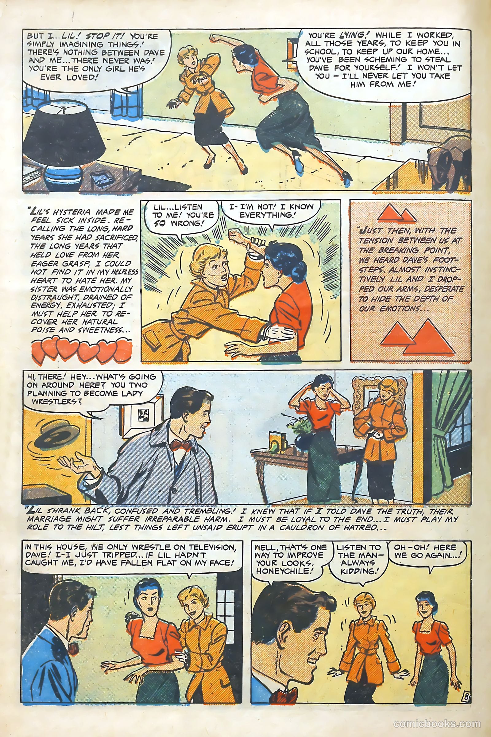 Popular Romance #12 (1950) — page 10 of 36