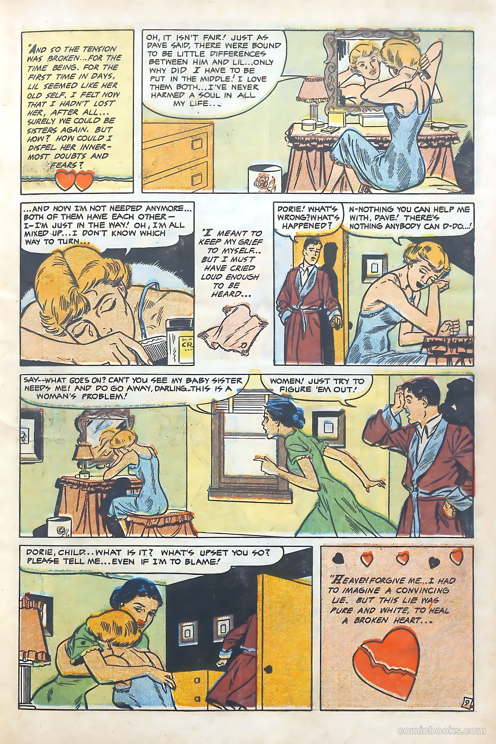 Popular Romance #12 (1950) — page 11 of 36