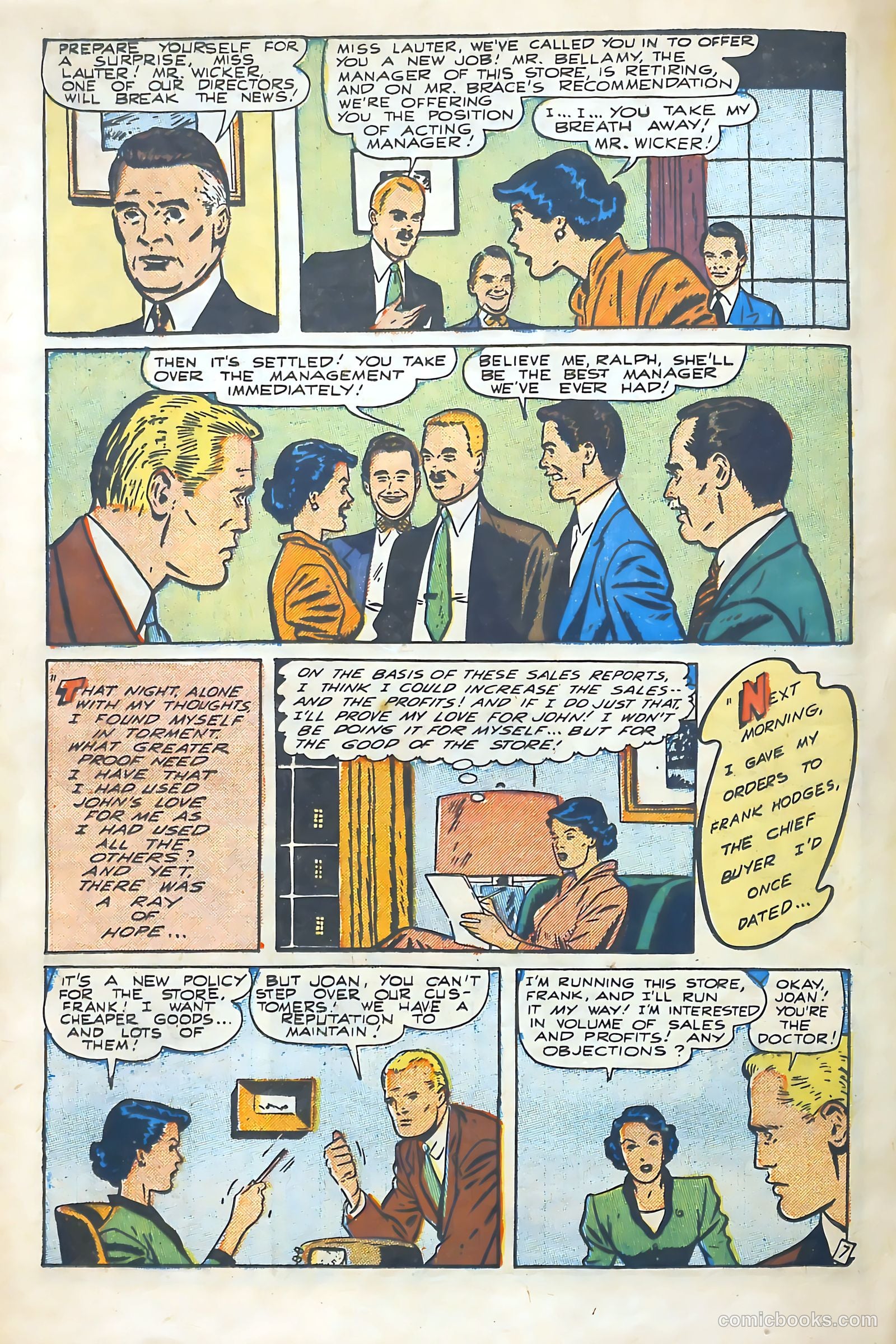 Popular Romance #12 (1950) — page 20 of 36
