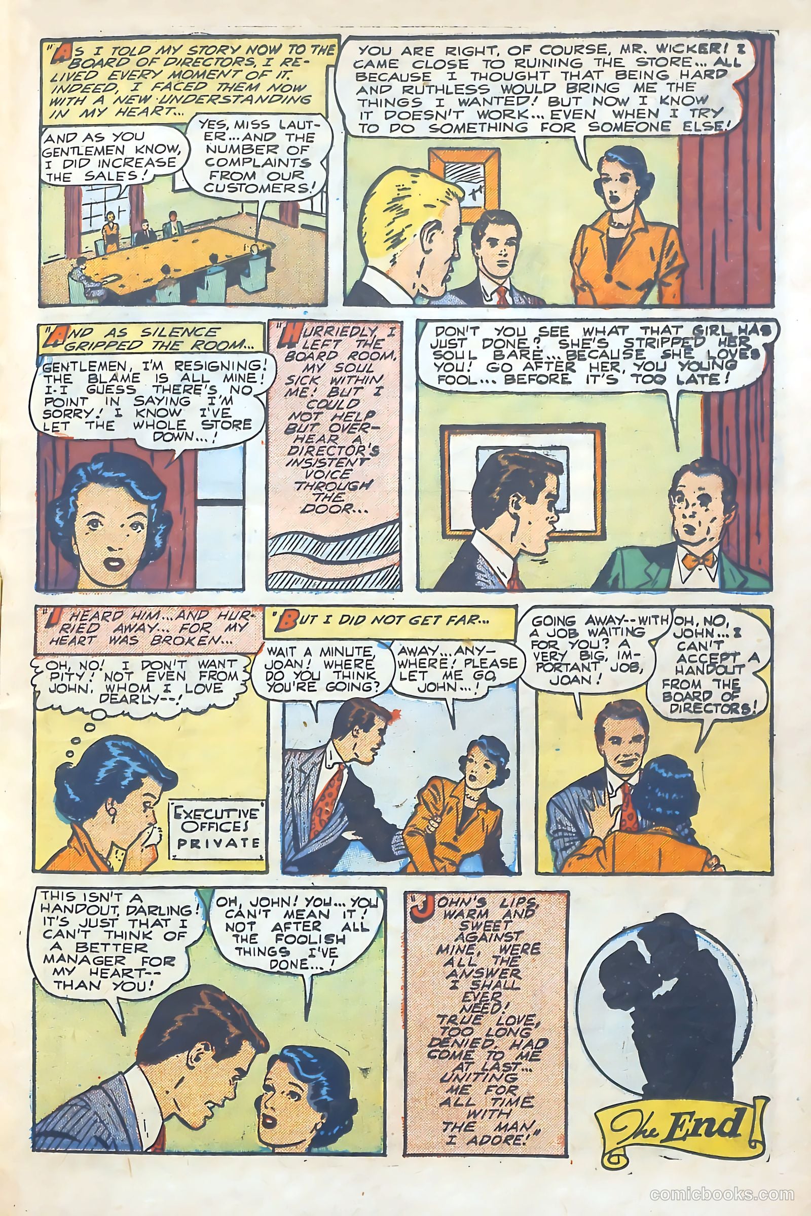 Popular Romance #12 (1950) — page 21 of 36
