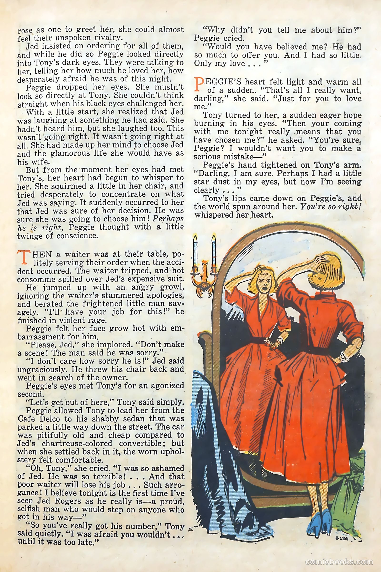 Popular Romance #12 (1950) — page 23 of 36