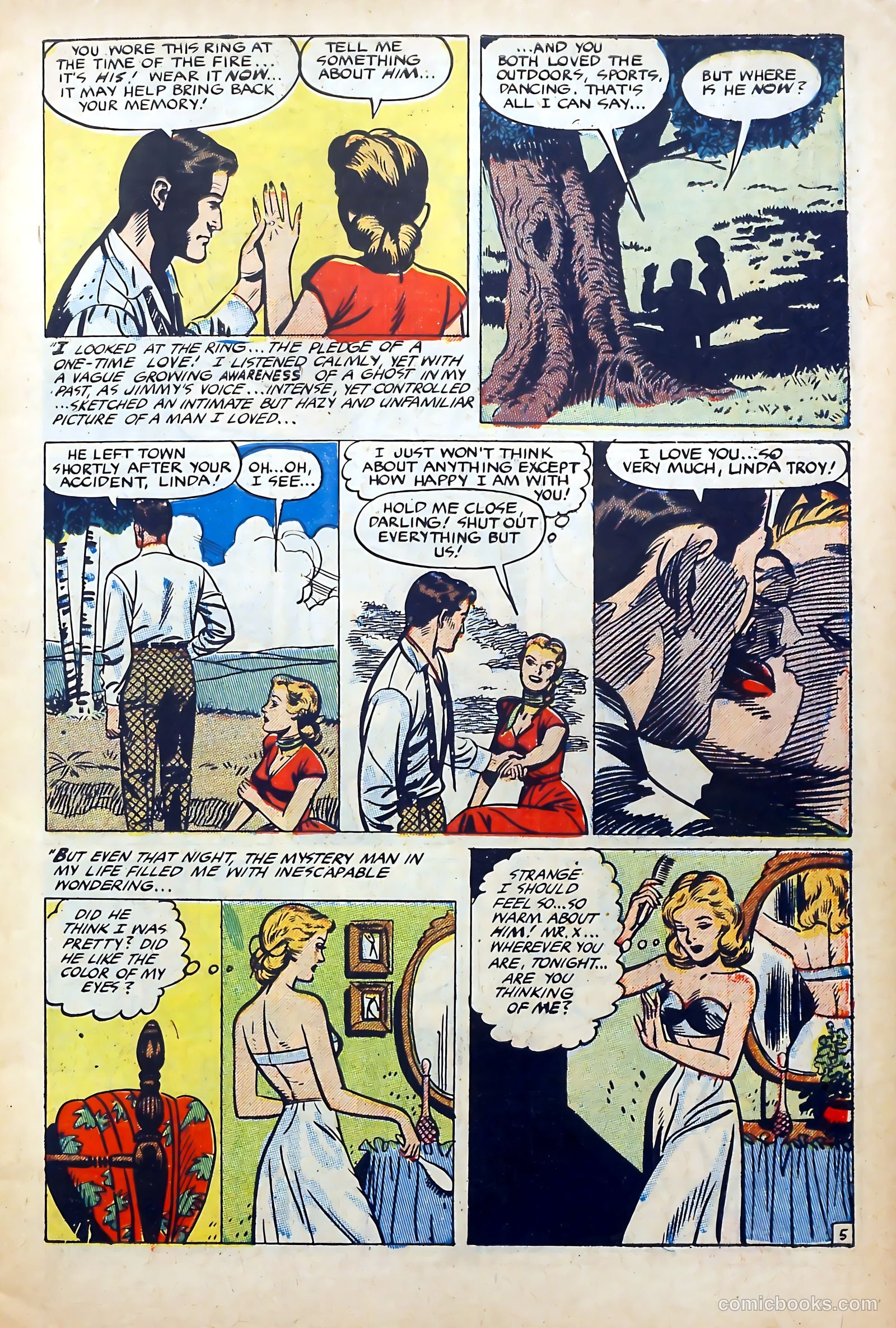 Popular Romance #21 (1950) — page 7 of 36