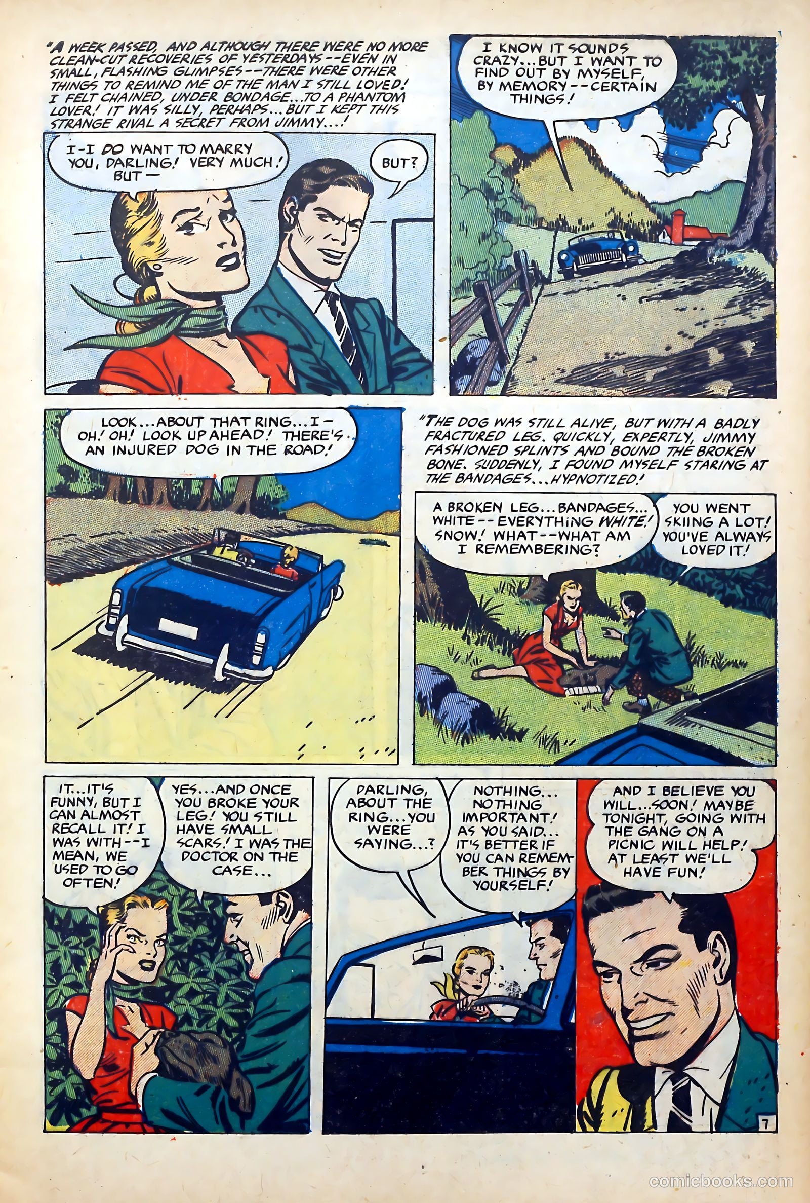 Popular Romance #21 (1950) — page 9 of 36