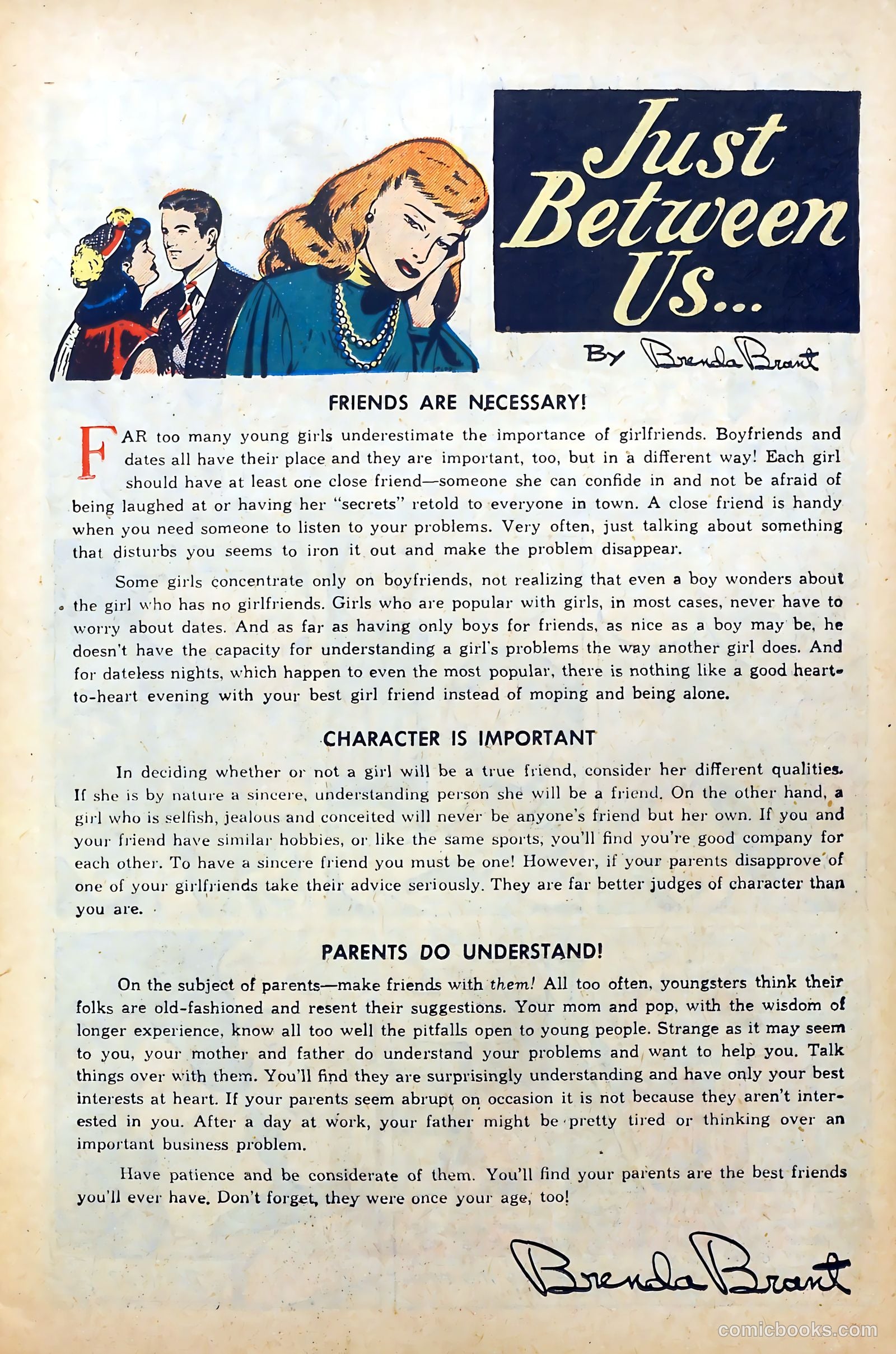 Popular Romance #21 (1950) — page 11 of 36