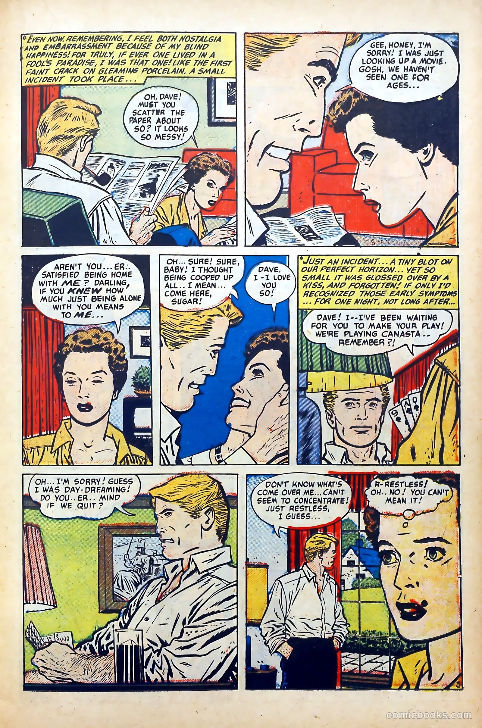 Popular Romance #21 (1950) — page 15 of 36