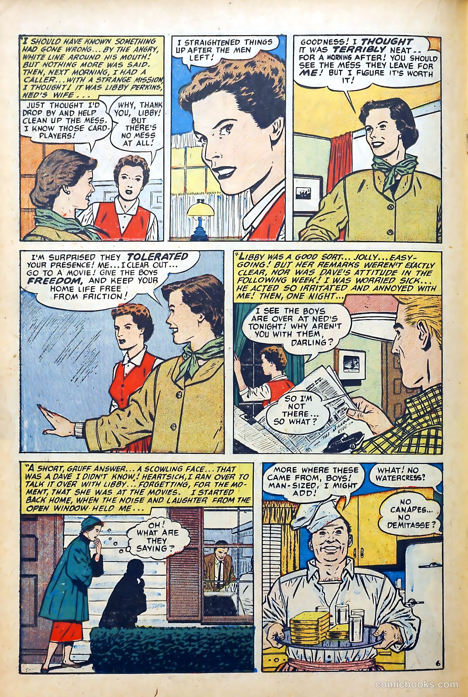 Popular Romance #21 (1950) — page 18 of 36