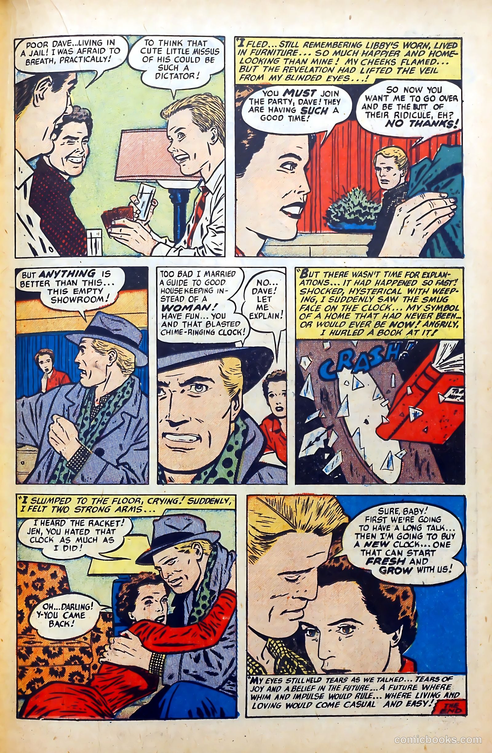 Popular Romance #21 (1950) — page 19 of 36