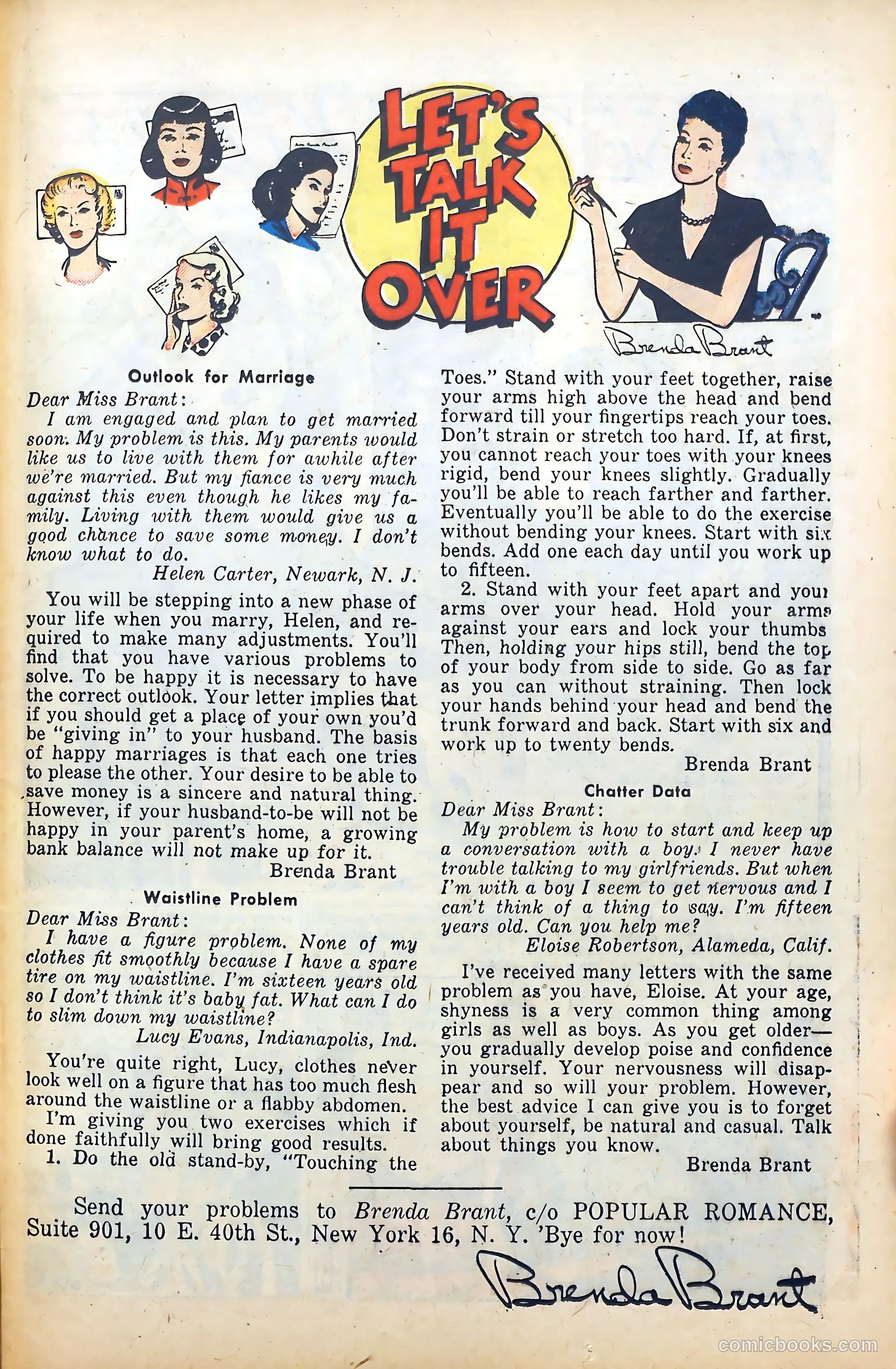 Popular Romance #21 (1950) — page 25 of 36