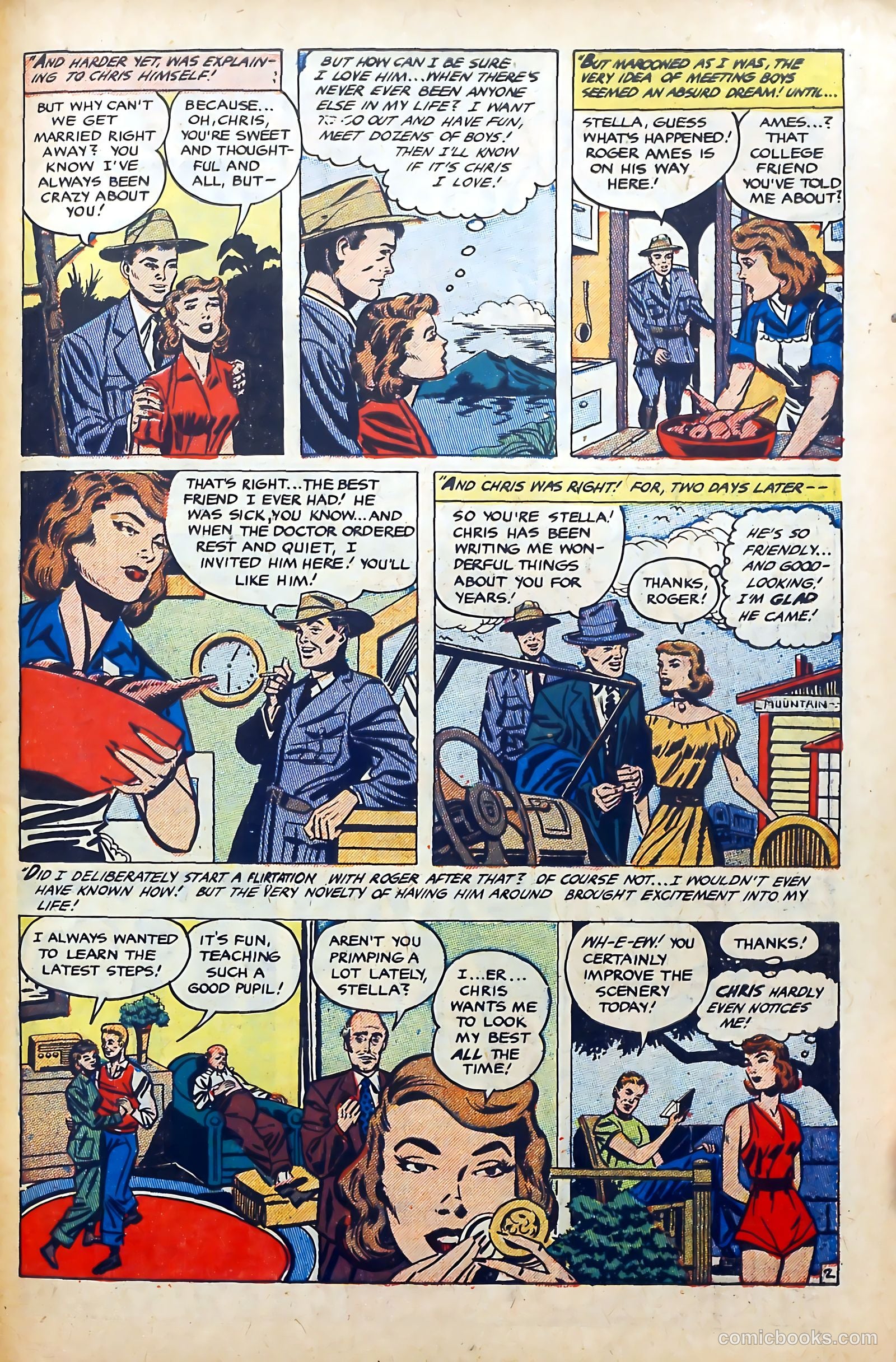 Popular Romance #21 (1950) — page 27 of 36