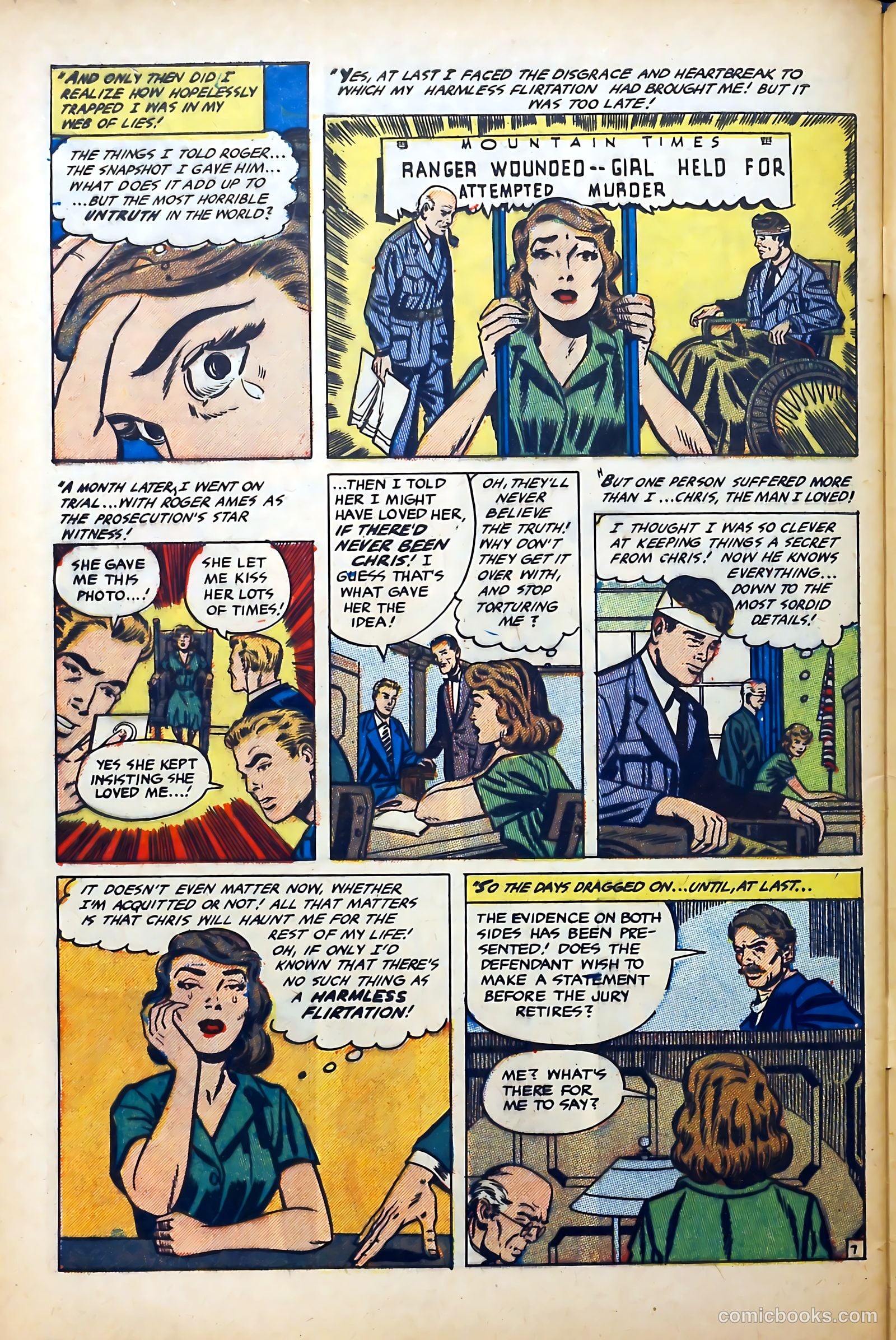 Popular Romance #21 (1950) — page 32 of 36