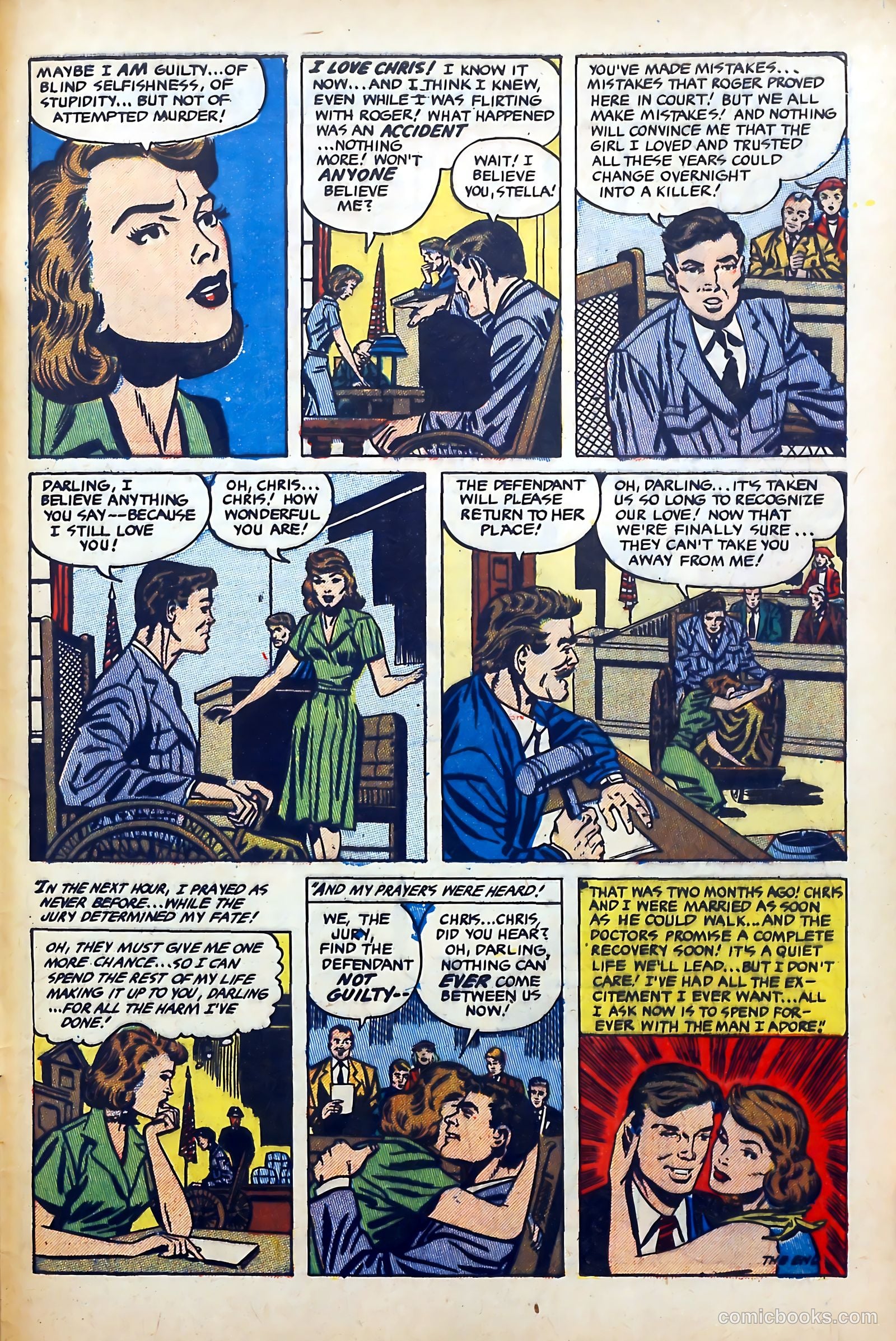 Popular Romance #21 (1950) — page 33 of 36