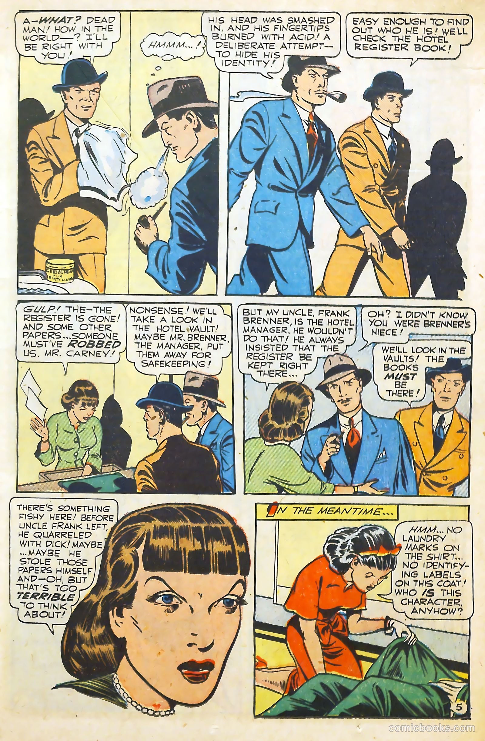 Super-Mystery Comics v7 #6 — page 17 of 52