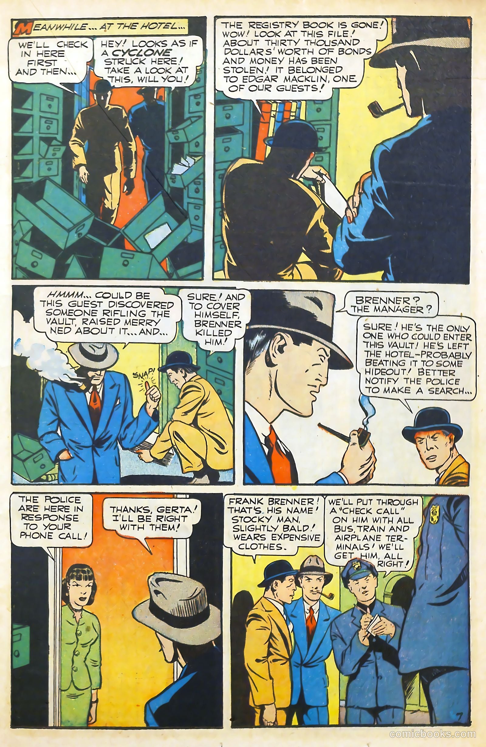 Super-Mystery Comics v7 #6 — page 19 of 52