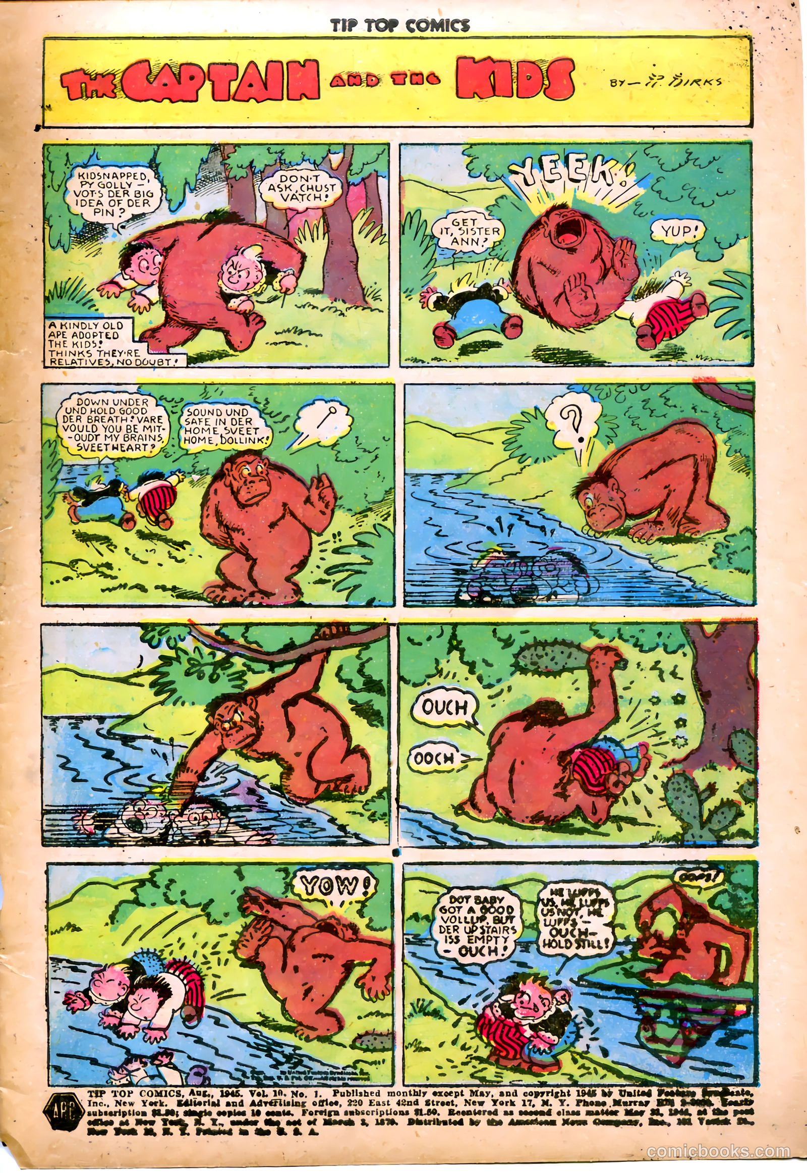 Tip Top Comics #109 (1936) — page 3 of 31