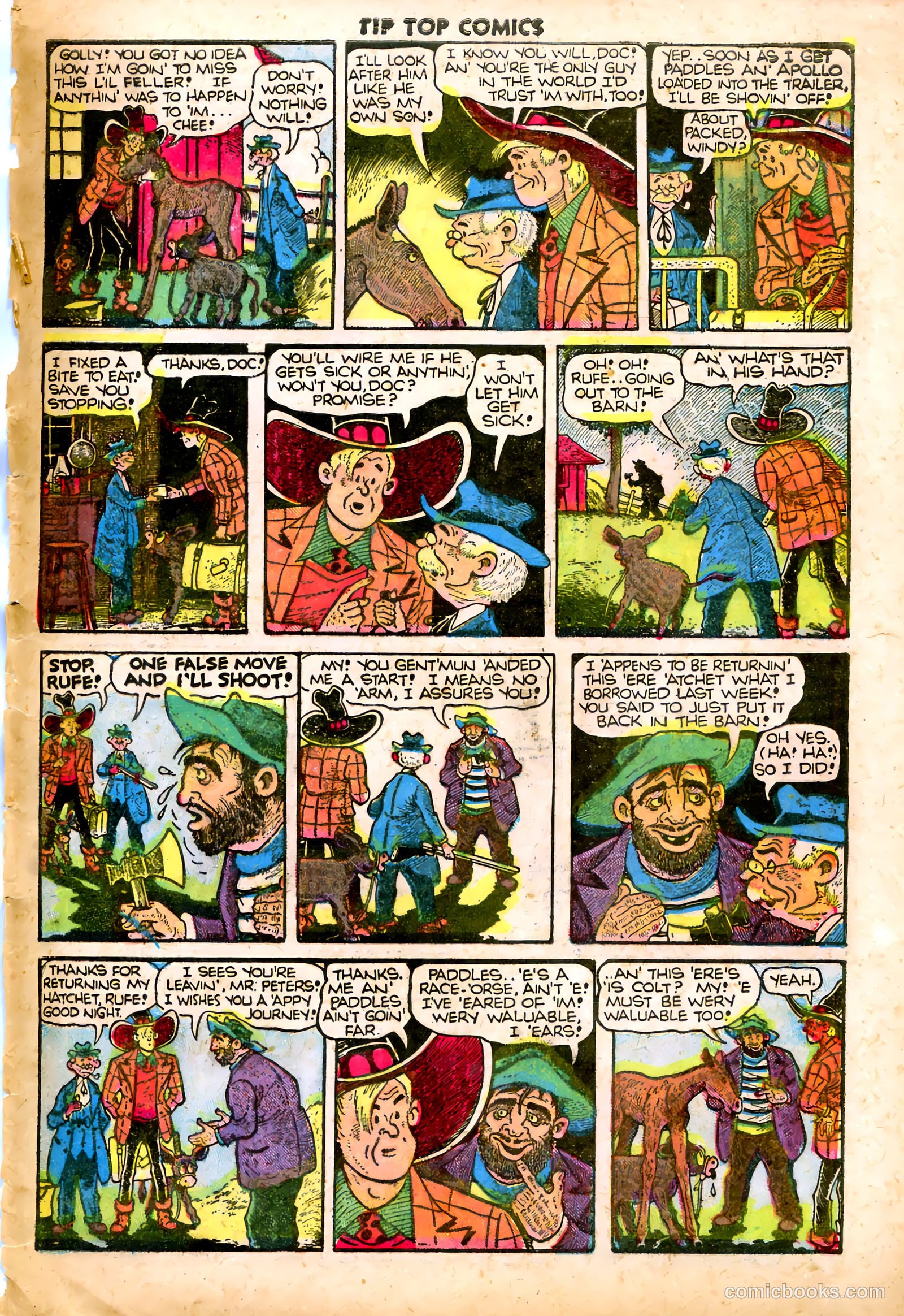 Tip Top Comics #109 (1936) — page 28 of 31