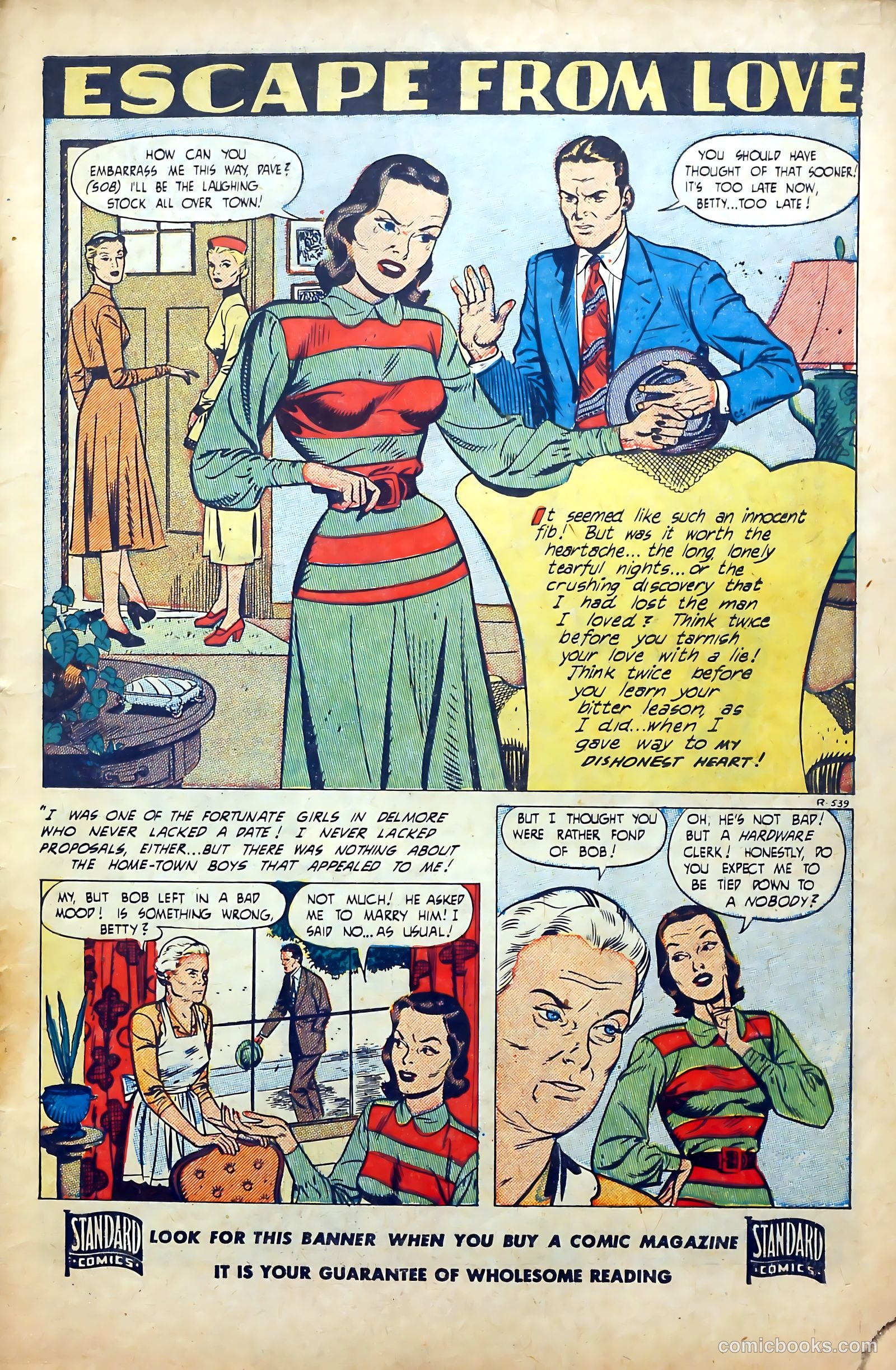 Popular Romance #18 (1950) — page 3 of 36