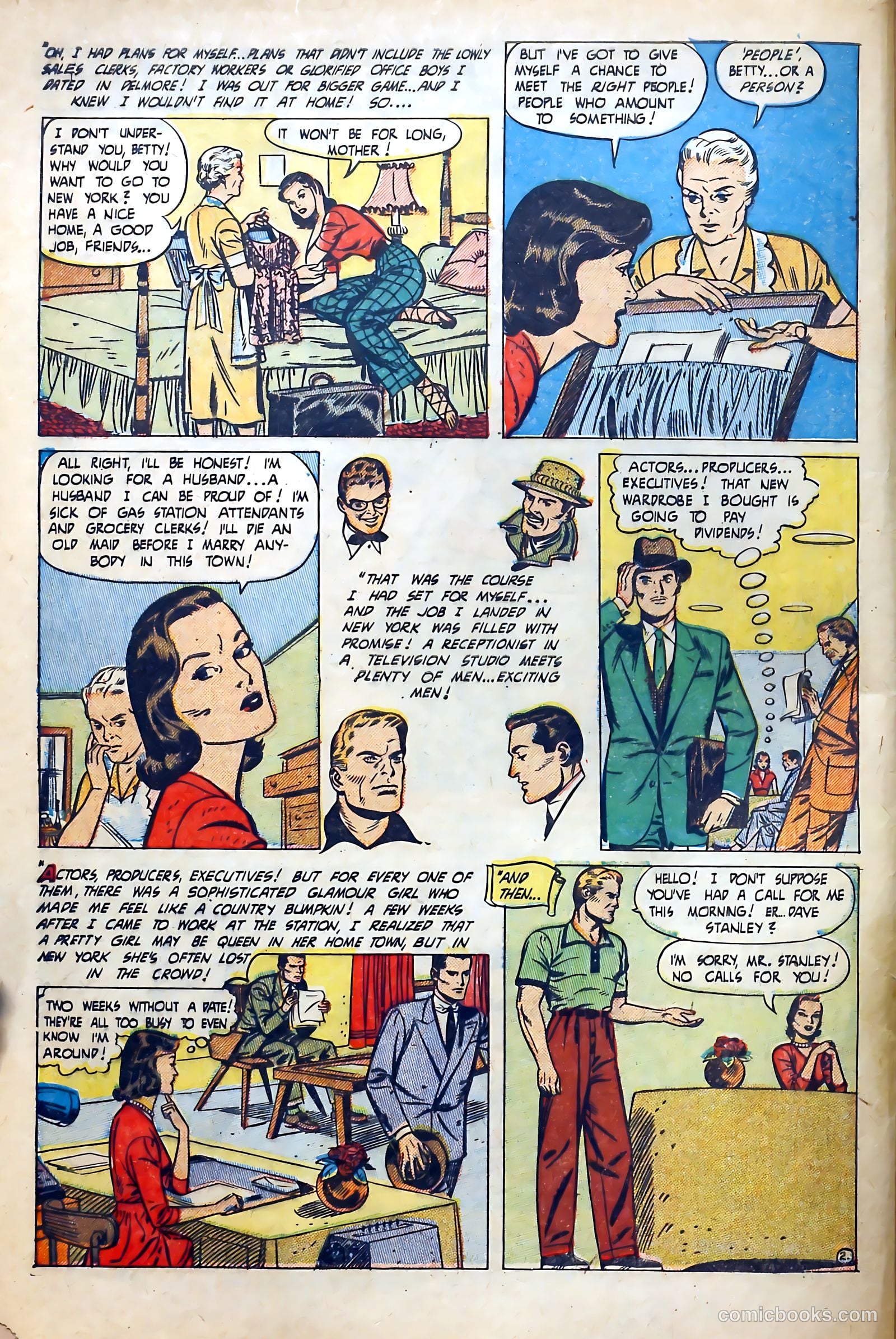 Popular Romance #18 (1950) — page 4 of 36